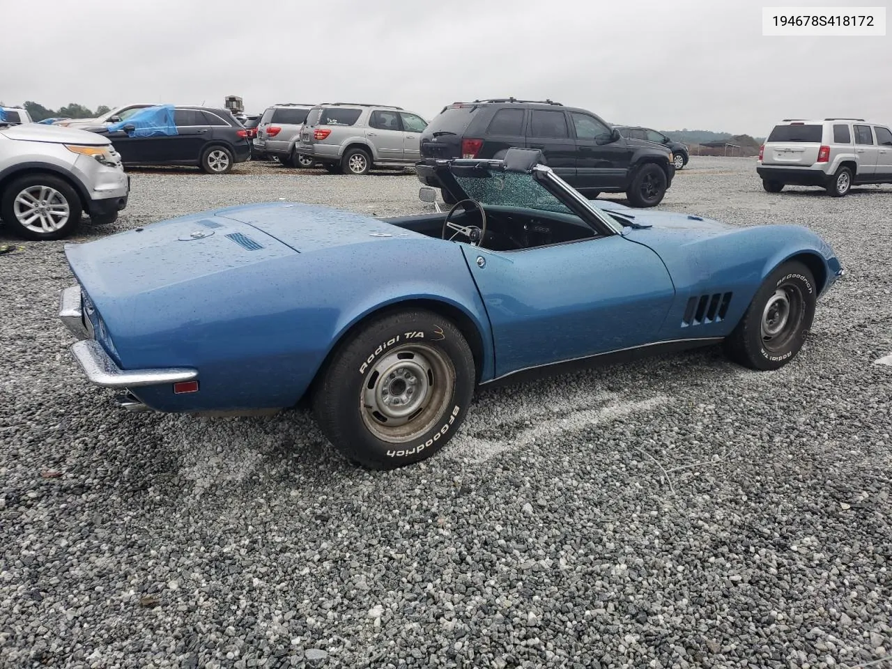 1968 Chevrolet Corvette VIN: 194678S418172 Lot: 71028904