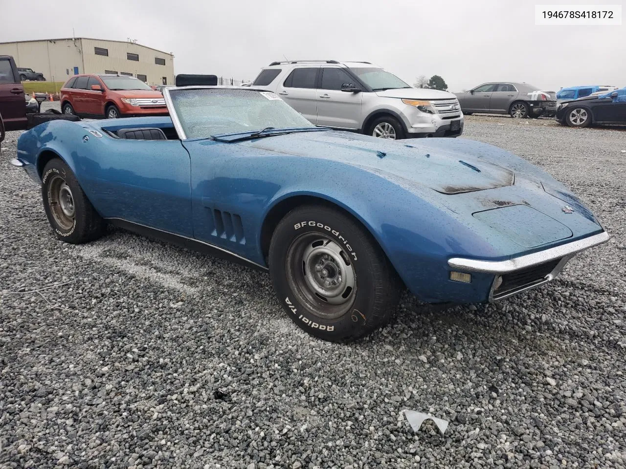 1968 Chevrolet Corvette VIN: 194678S418172 Lot: 71028904