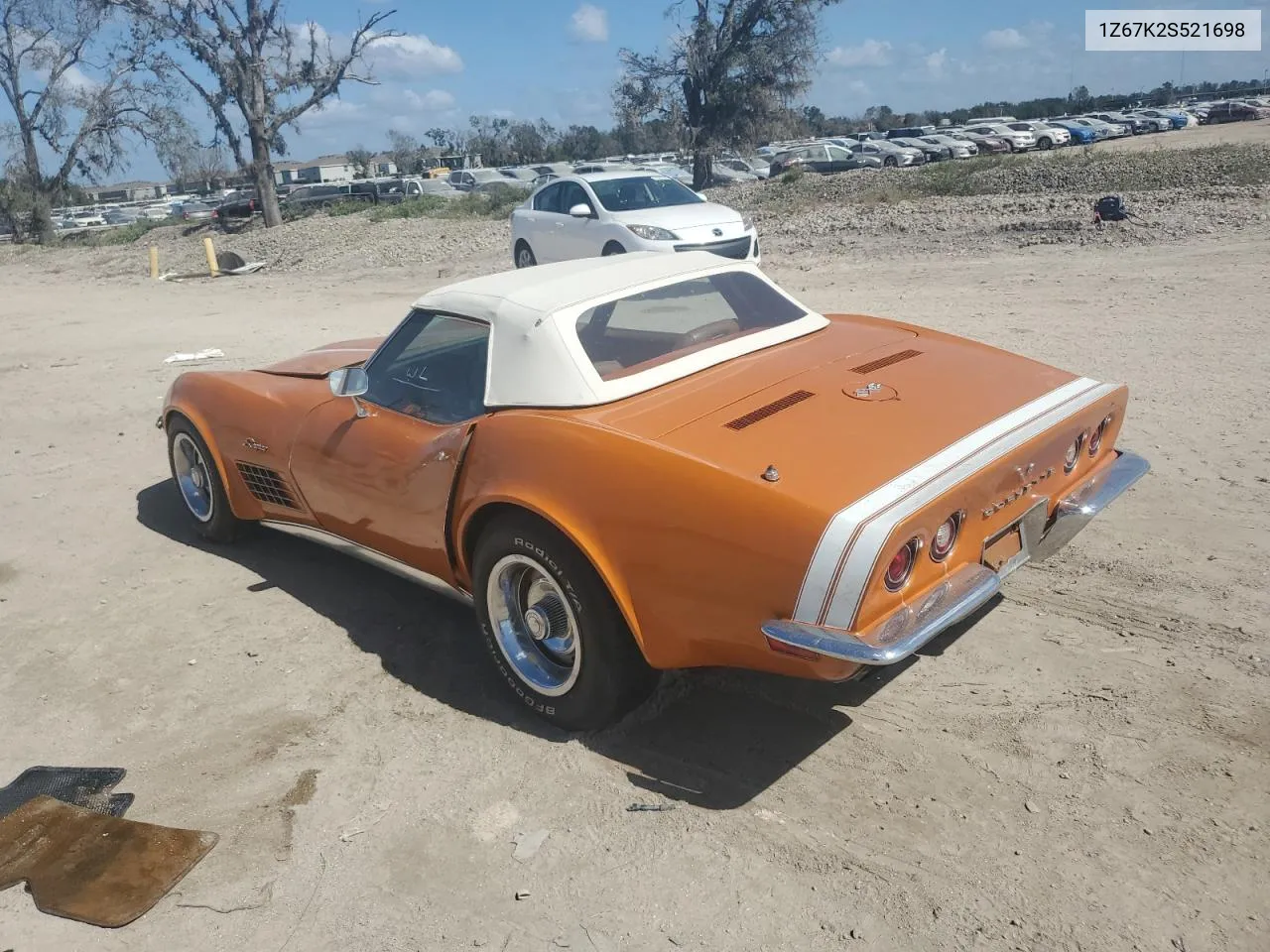 1972 Chevrolet Corvette VIN: 1Z67K2S521698 Lot: 76799484