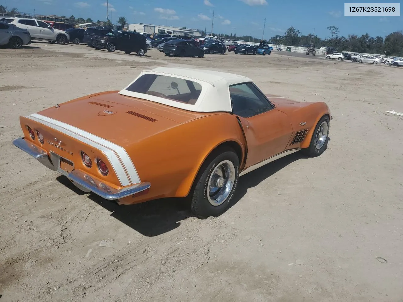 1972 Chevrolet Corvette VIN: 1Z67K2S521698 Lot: 76799484