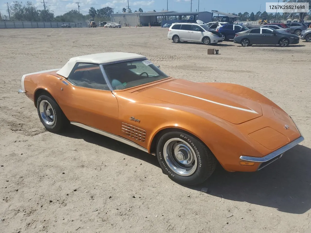 1972 Chevrolet Corvette VIN: 1Z67K2S521698 Lot: 76799484