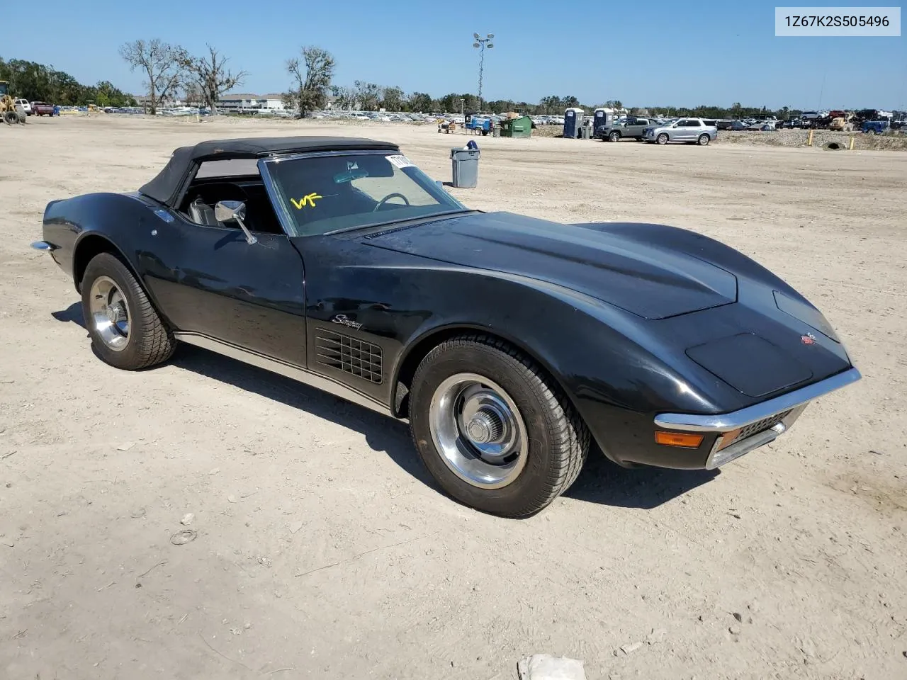 1972 Chevrolet Corvette VIN: 1Z67K2S505496 Lot: 77101004