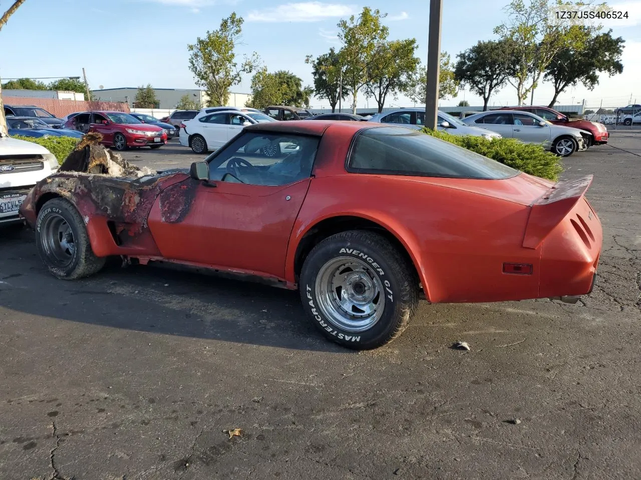 1975 Chevrolet Corvette VIN: 1Z37J5S406524 Lot: 65562584