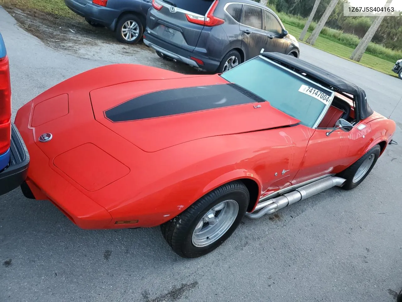 1975 Chevrolet Corvette VIN: 1Z67J5S404163 Lot: 74147004