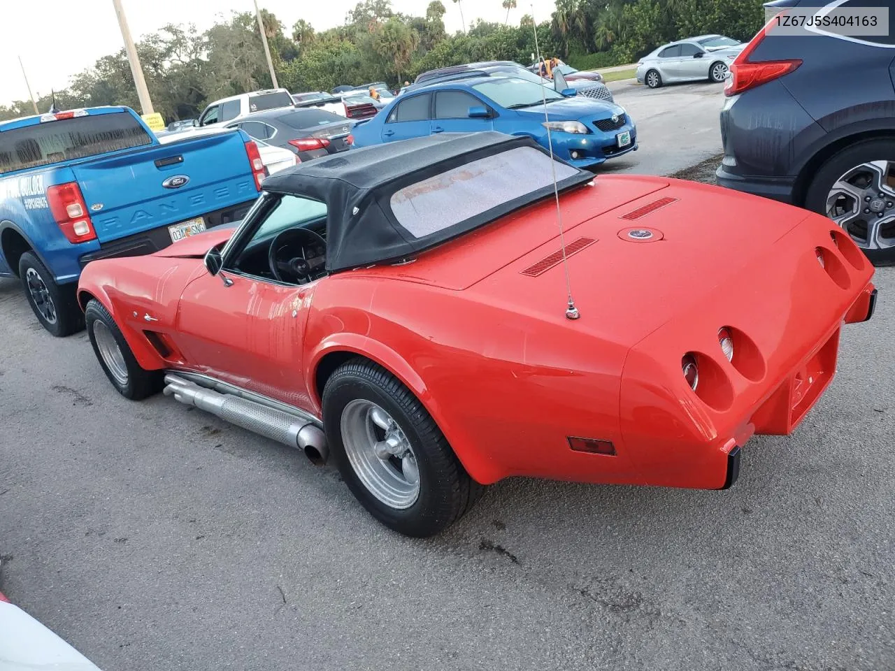 1975 Chevrolet Corvette VIN: 1Z67J5S404163 Lot: 74147004