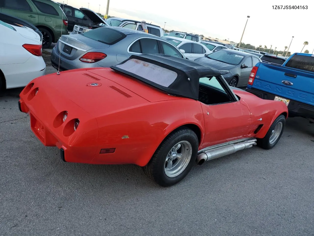 1975 Chevrolet Corvette VIN: 1Z67J5S404163 Lot: 74147004