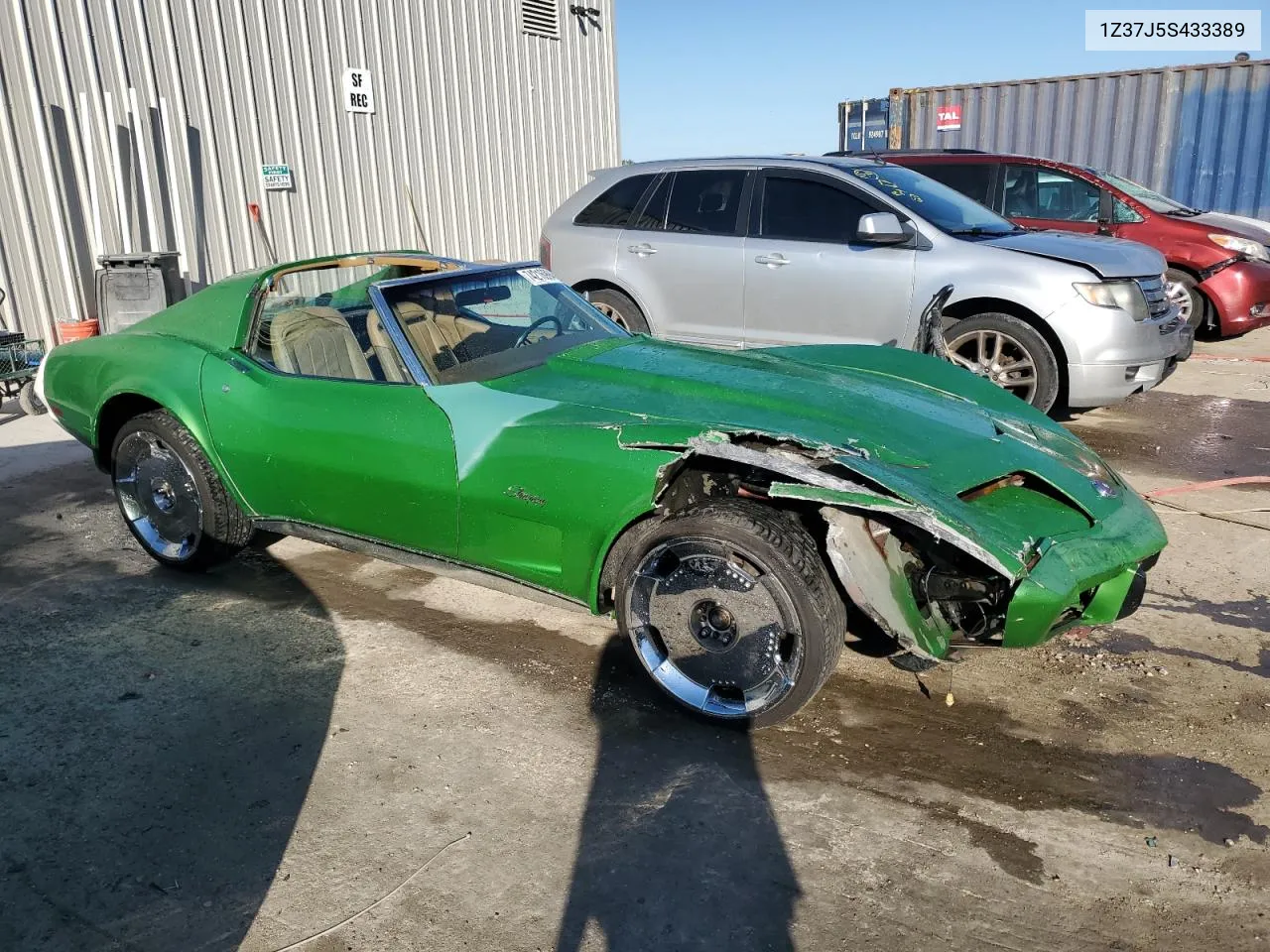 1975 Chevrolet Corvette VIN: 1Z37J5S433389 Lot: 74216994