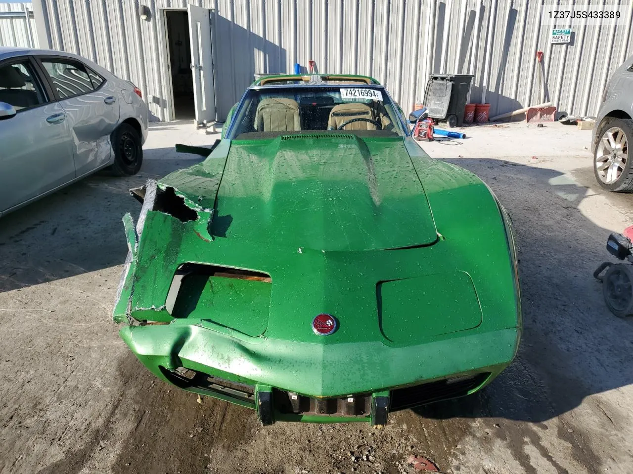 1975 Chevrolet Corvette VIN: 1Z37J5S433389 Lot: 74216994