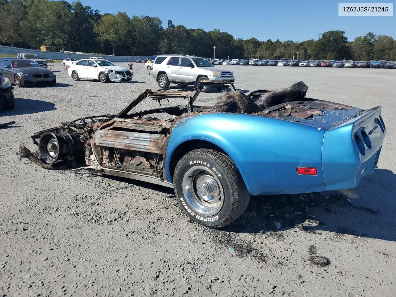 1975 Chevrolet Corvette VIN: 1Z67J5S421245 Lot: 75766694