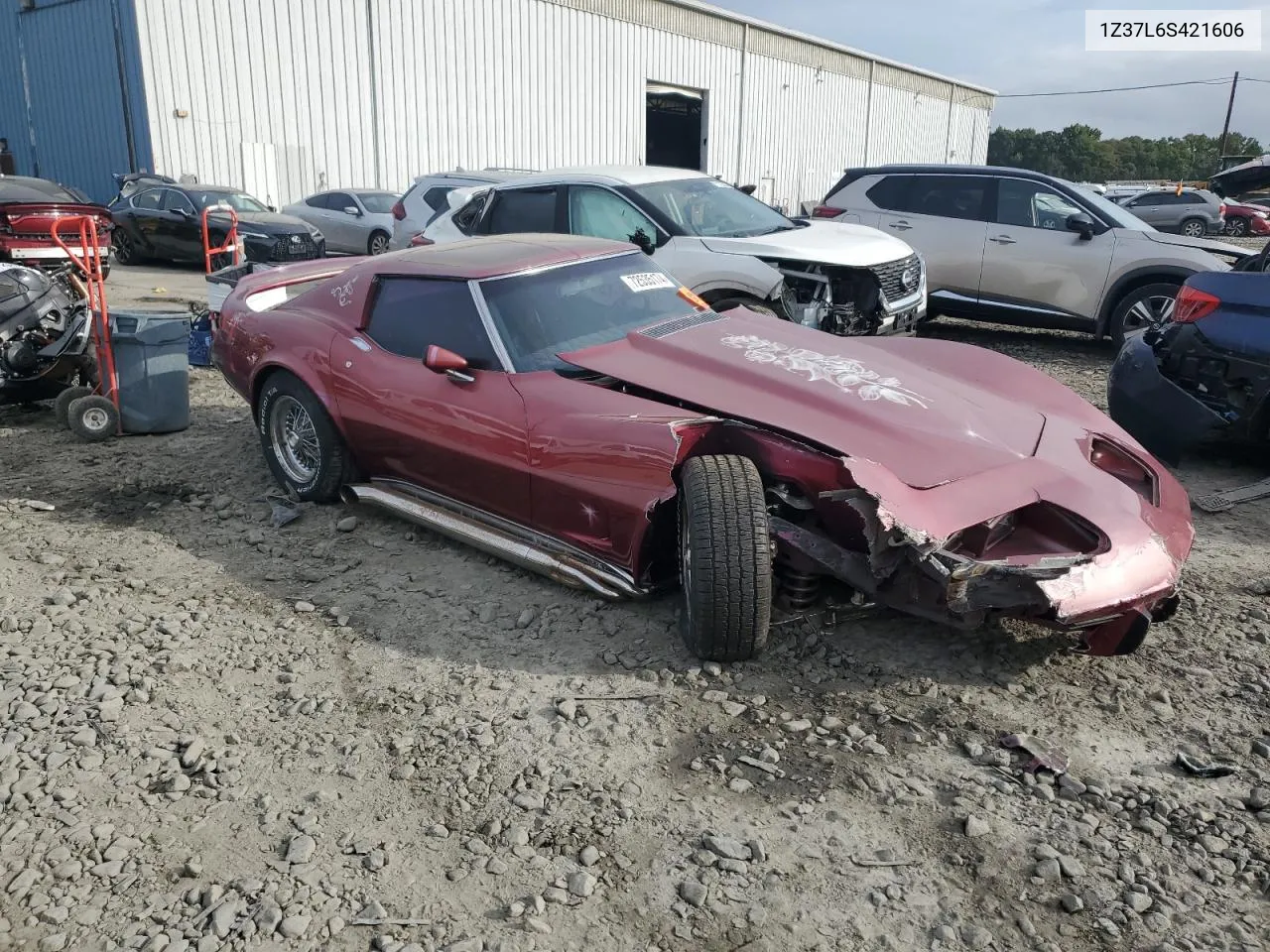 1976 Chevrolet Corvette VIN: 1Z37L6S421606 Lot: 72535174