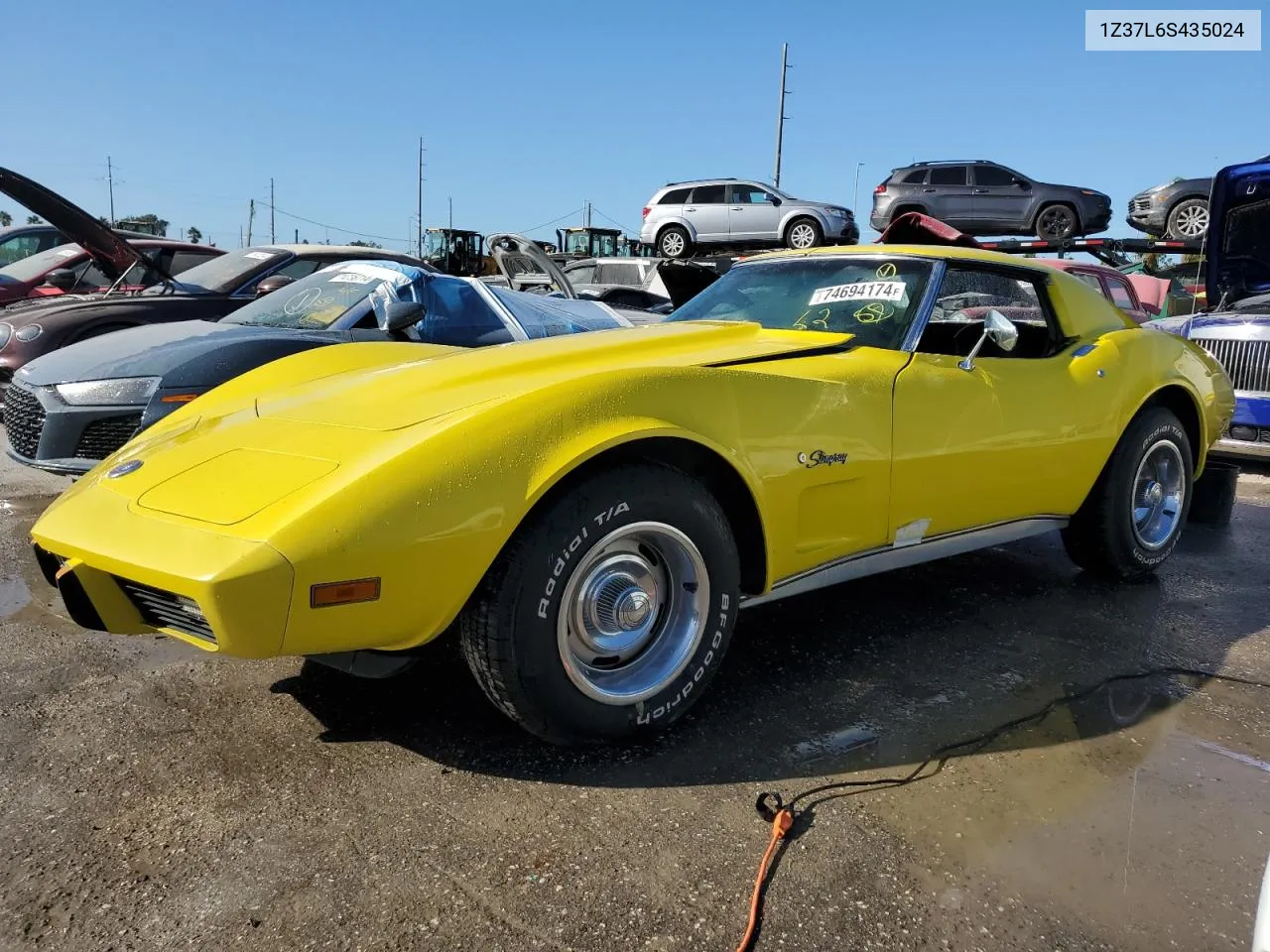 1976 Chevrolet Corvette VIN: 1Z37L6S435024 Lot: 74694174