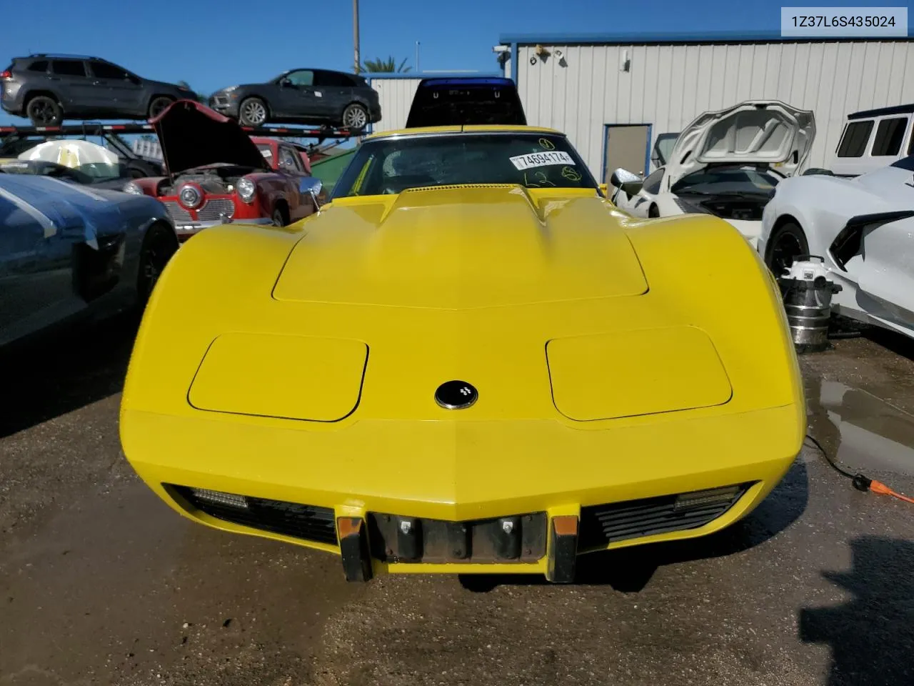 1976 Chevrolet Corvette VIN: 1Z37L6S435024 Lot: 74694174