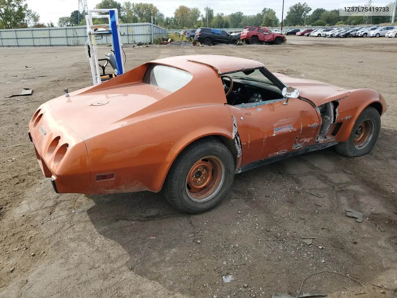 1977 Chevrolet Corvette VIN: 1Z37L7S419733 Lot: 71966844