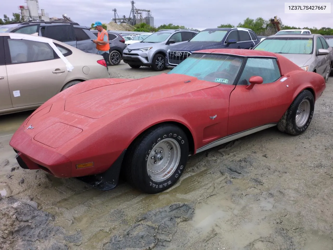 1977 Chevrolet Corvette VIN: 1Z37L7S427667 Lot: 75077574