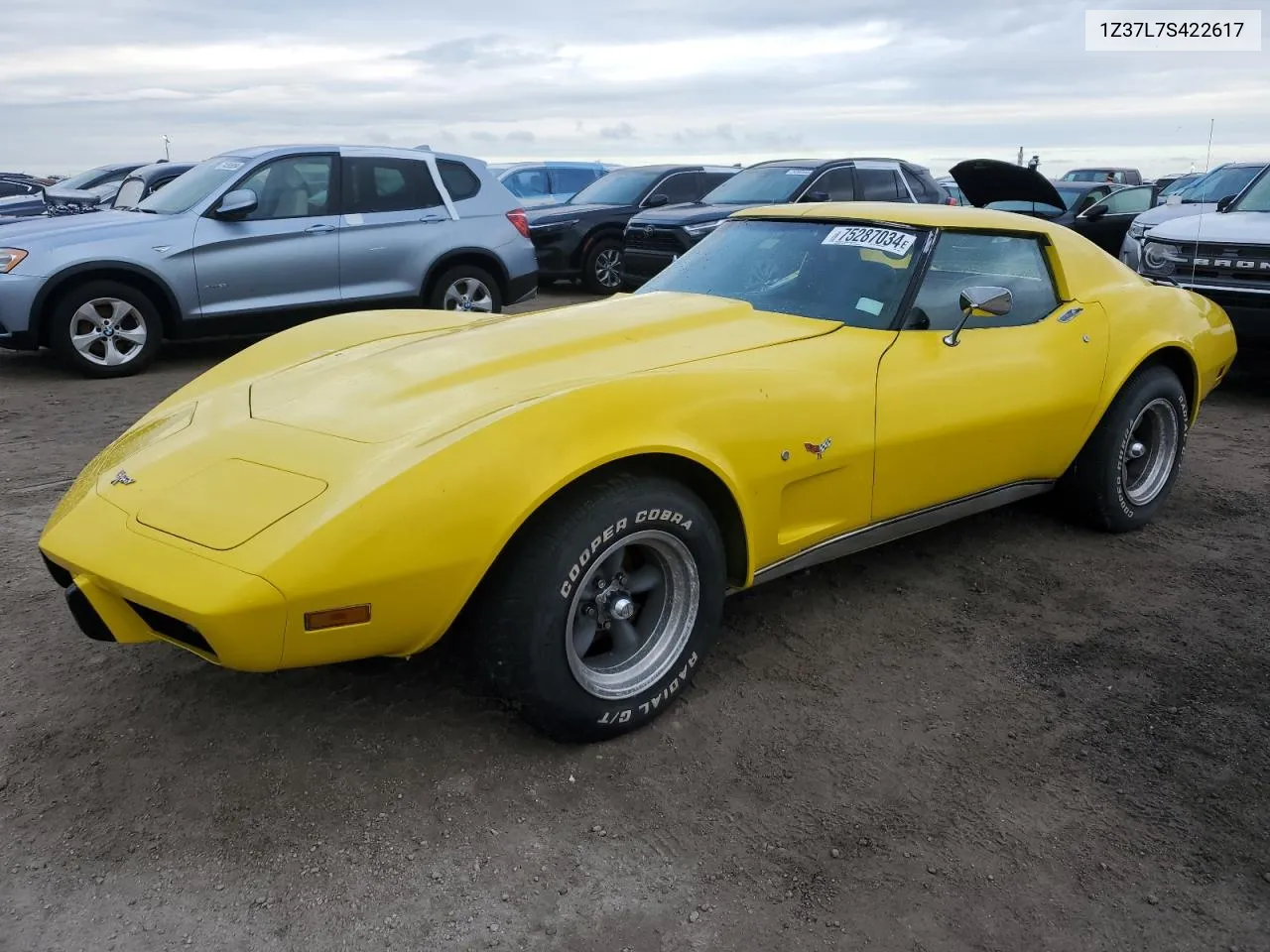 1977 Chevrolet Corvette VIN: 1Z37L7S422617 Lot: 75287034