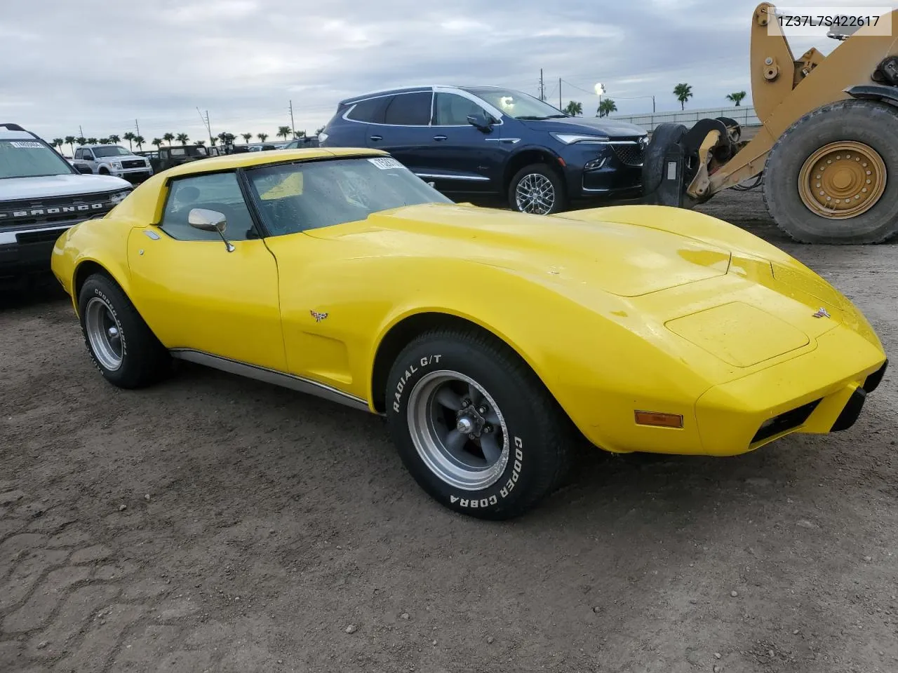 1977 Chevrolet Corvette VIN: 1Z37L7S422617 Lot: 75287034