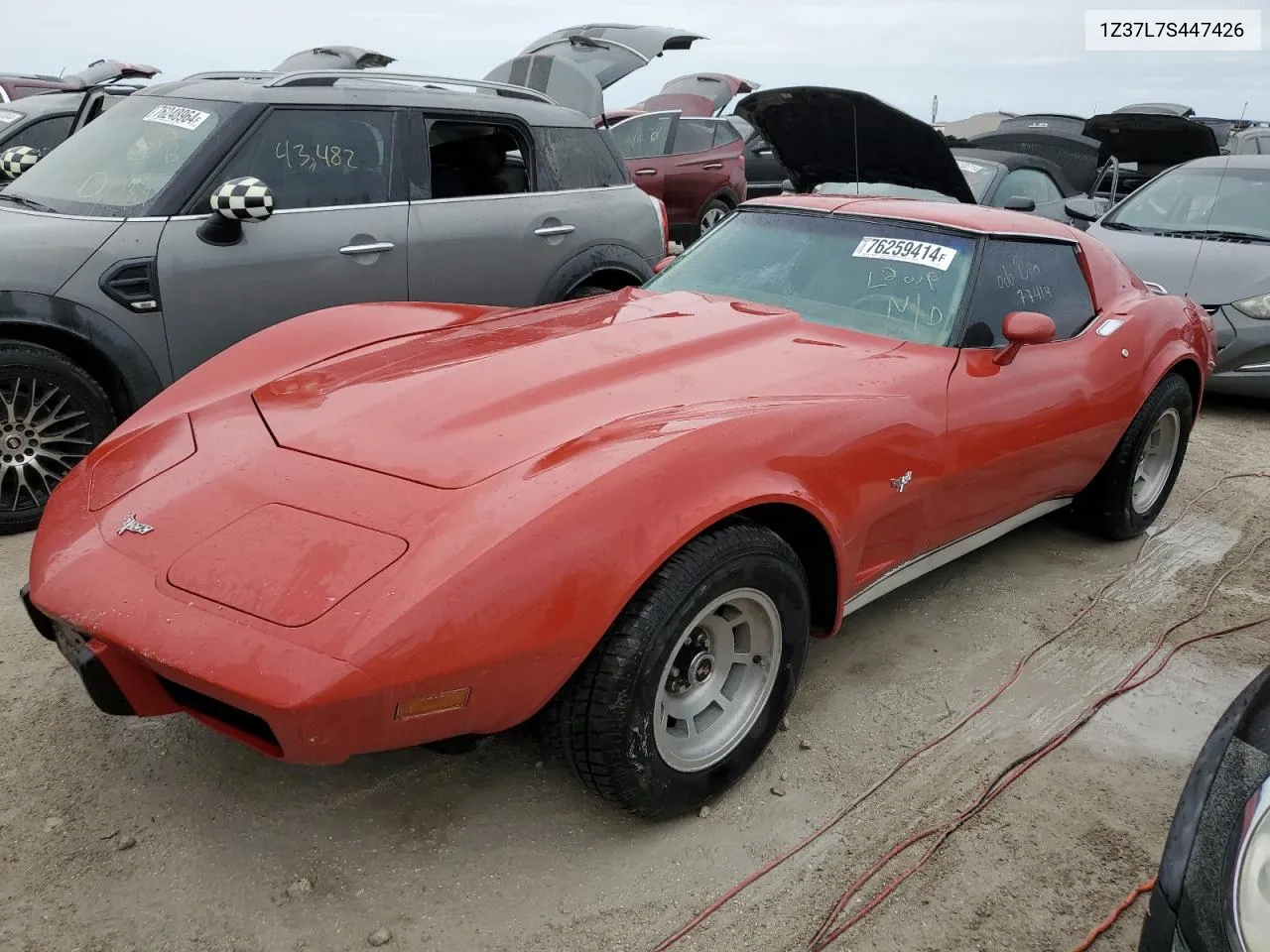 1977 Chevrolet Corvette VIN: 1Z37L7S447426 Lot: 76259414