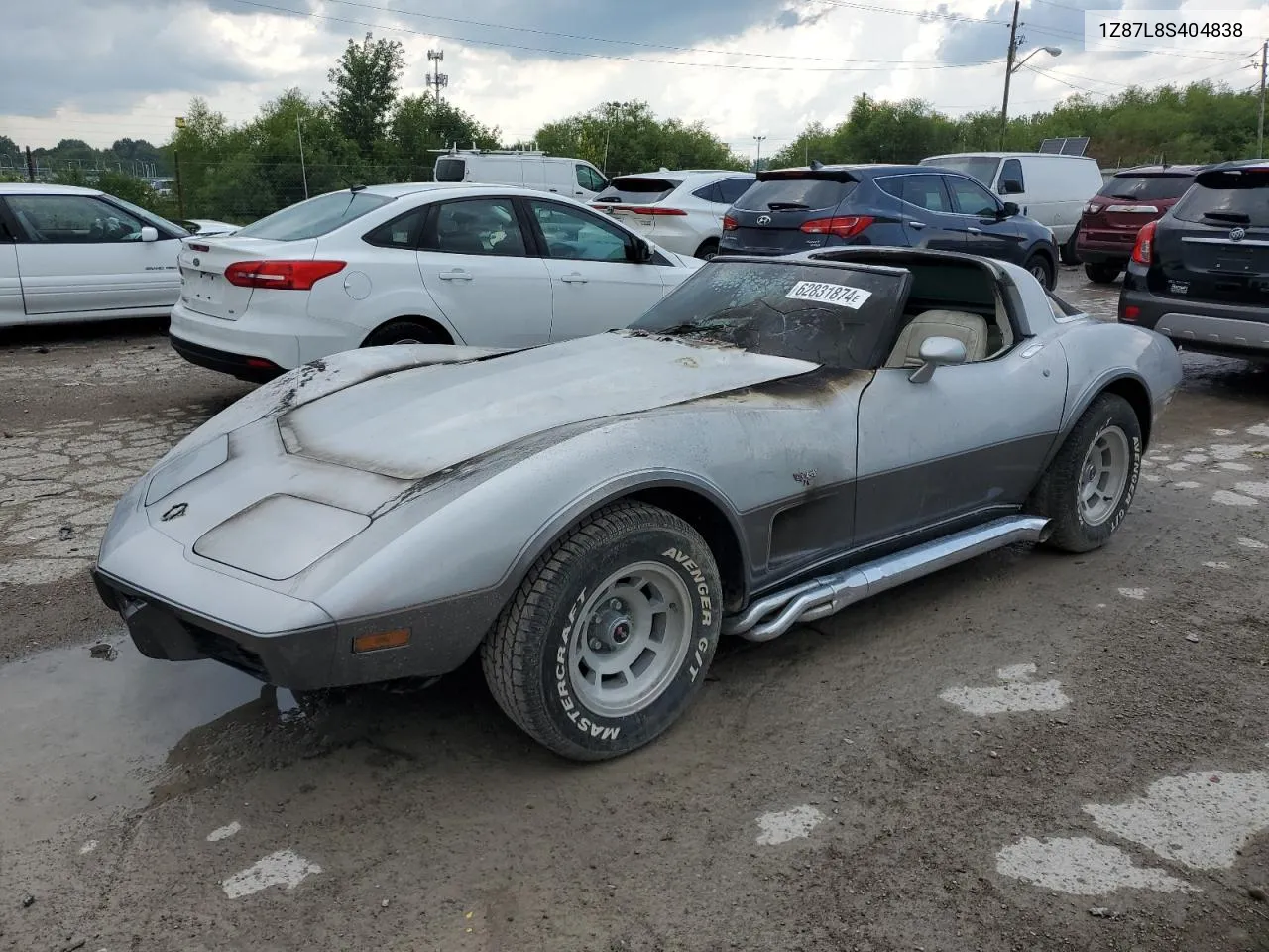 1978 Chevrolet Corvette VIN: 1Z87L8S404838 Lot: 62831874