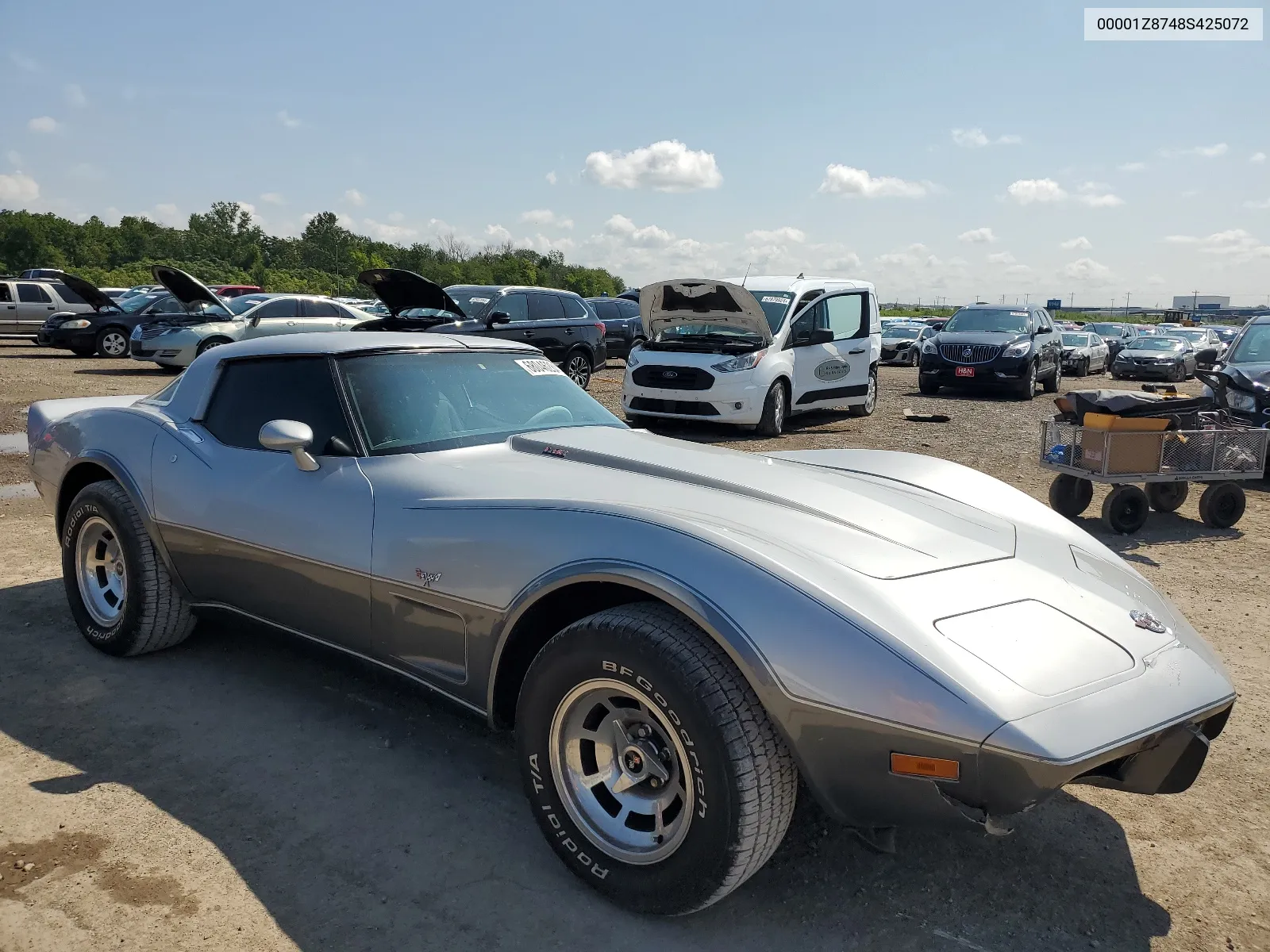 1978 Chevrolet Corvette VIN: 00001Z8748S425072 Lot: 68046284