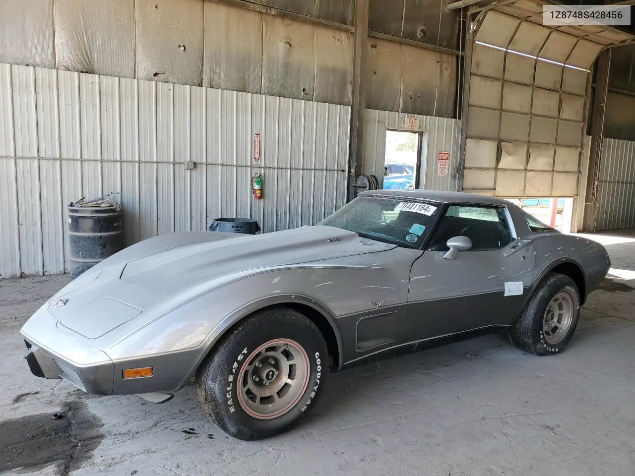 1Z8748S428456 1978 Chevrolet Corvette