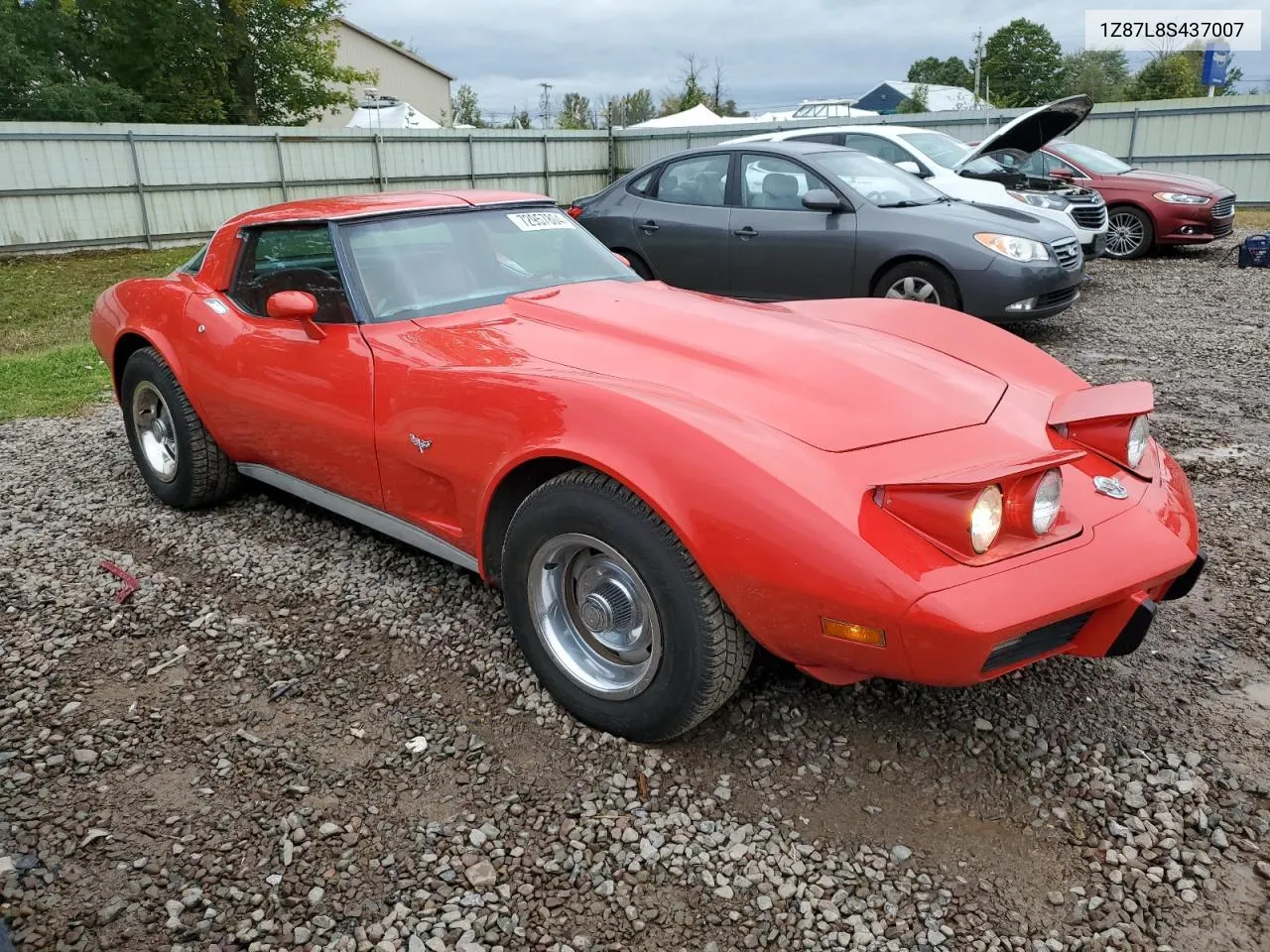 1978 Chevrolet Corvette VIN: 1Z87L8S437007 Lot: 72957804