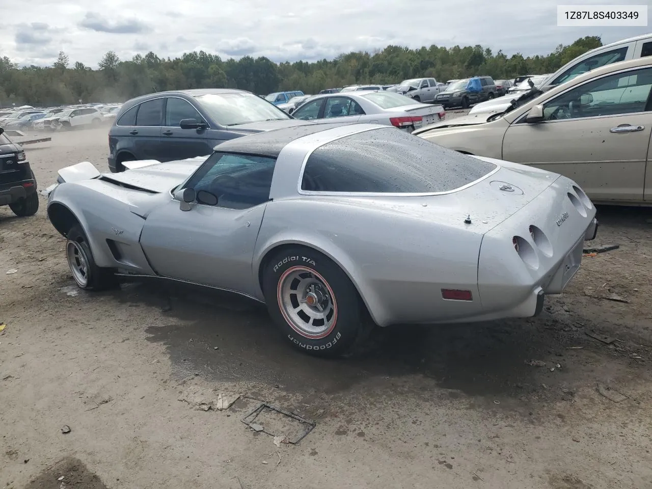 1Z87L8S403349 1978 Chevrolet Corvette