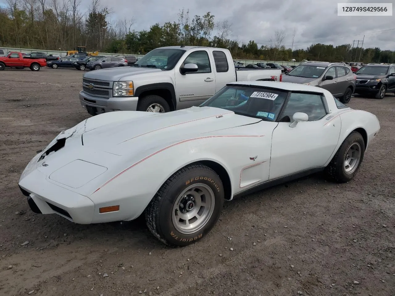 1979 Chevrolet Corvette VIN: 1Z8749S429566 Lot: 73152984