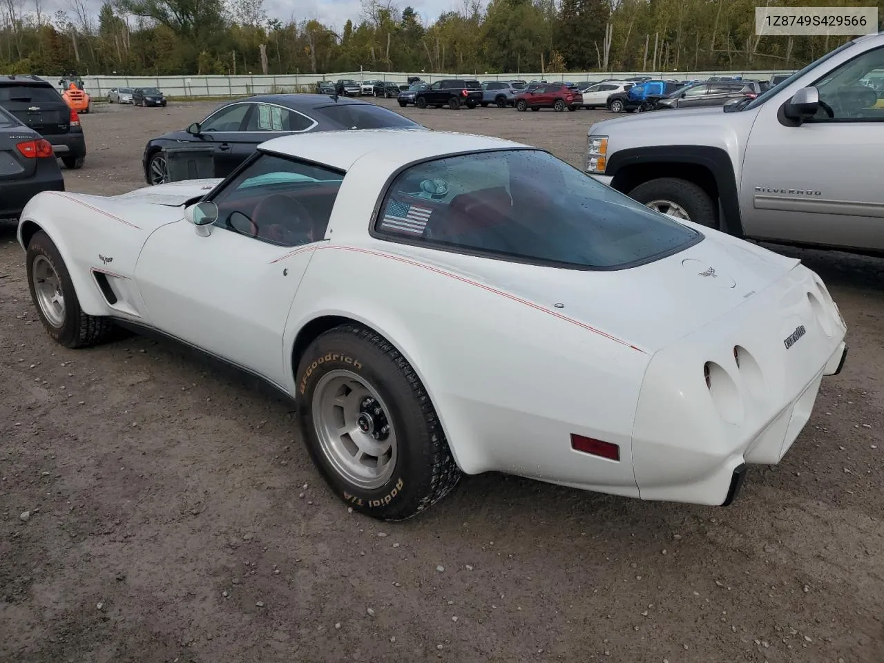 1979 Chevrolet Corvette VIN: 1Z8749S429566 Lot: 73152984