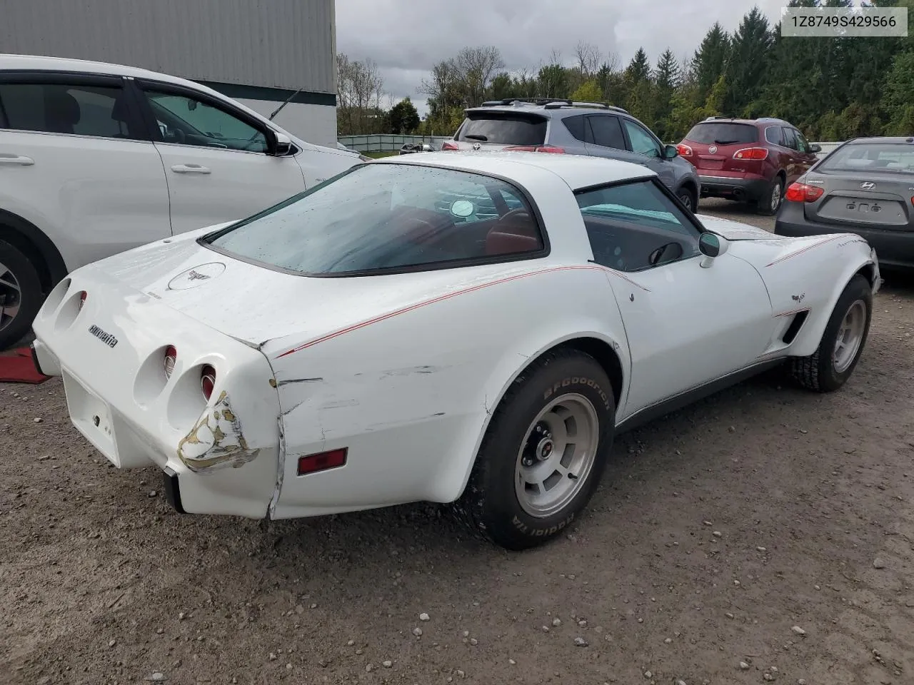 1979 Chevrolet Corvette VIN: 1Z8749S429566 Lot: 73152984