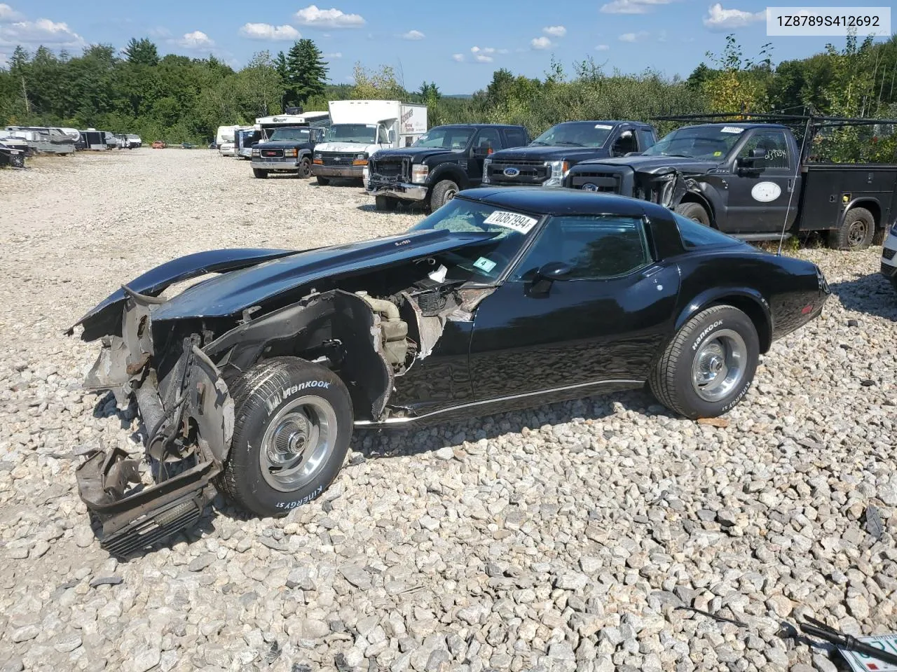 1979 Chevrolet Corvette VIN: 1Z8789S412692 Lot: 73205844