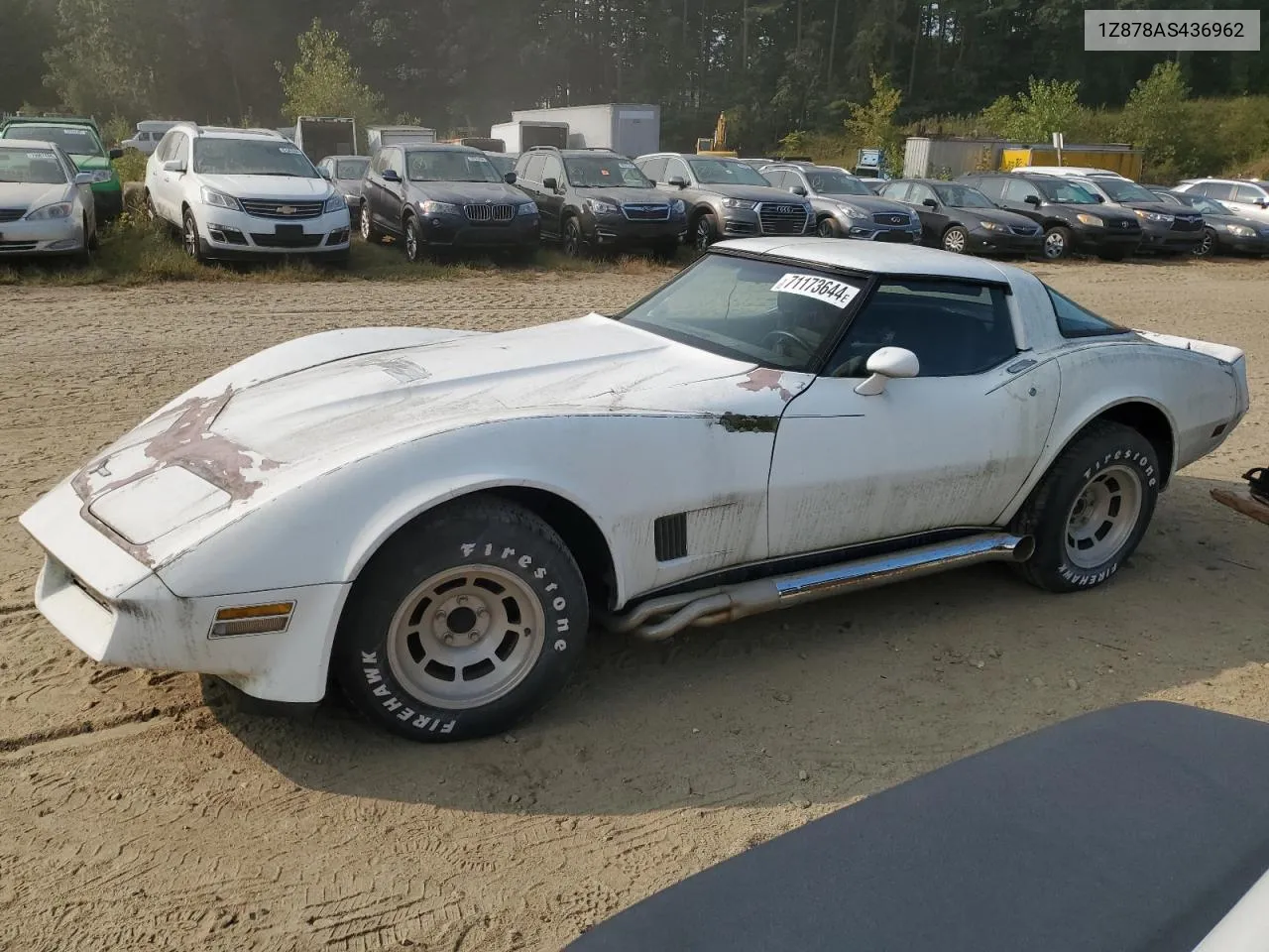 1Z878AS436962 1980 Chevrolet Corvette