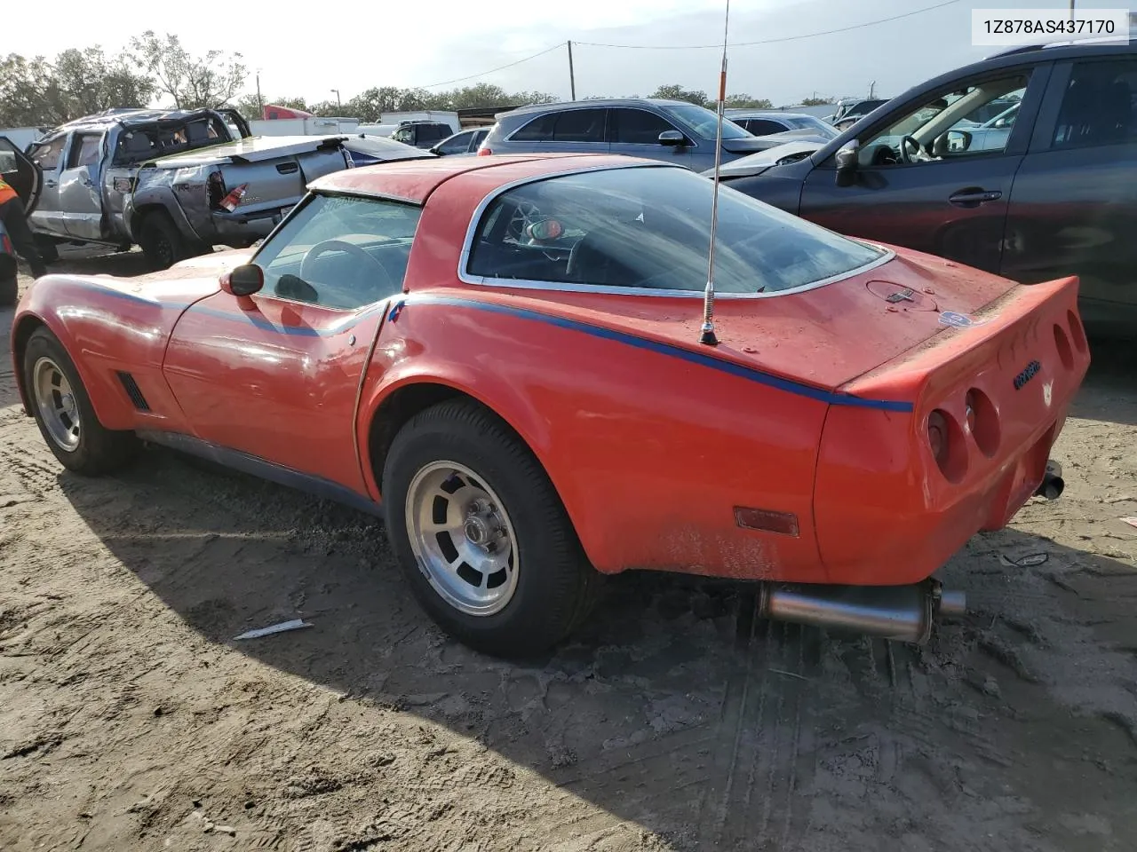 1980 Chevrolet Corvette VIN: 1Z878AS437170 Lot: 72045024