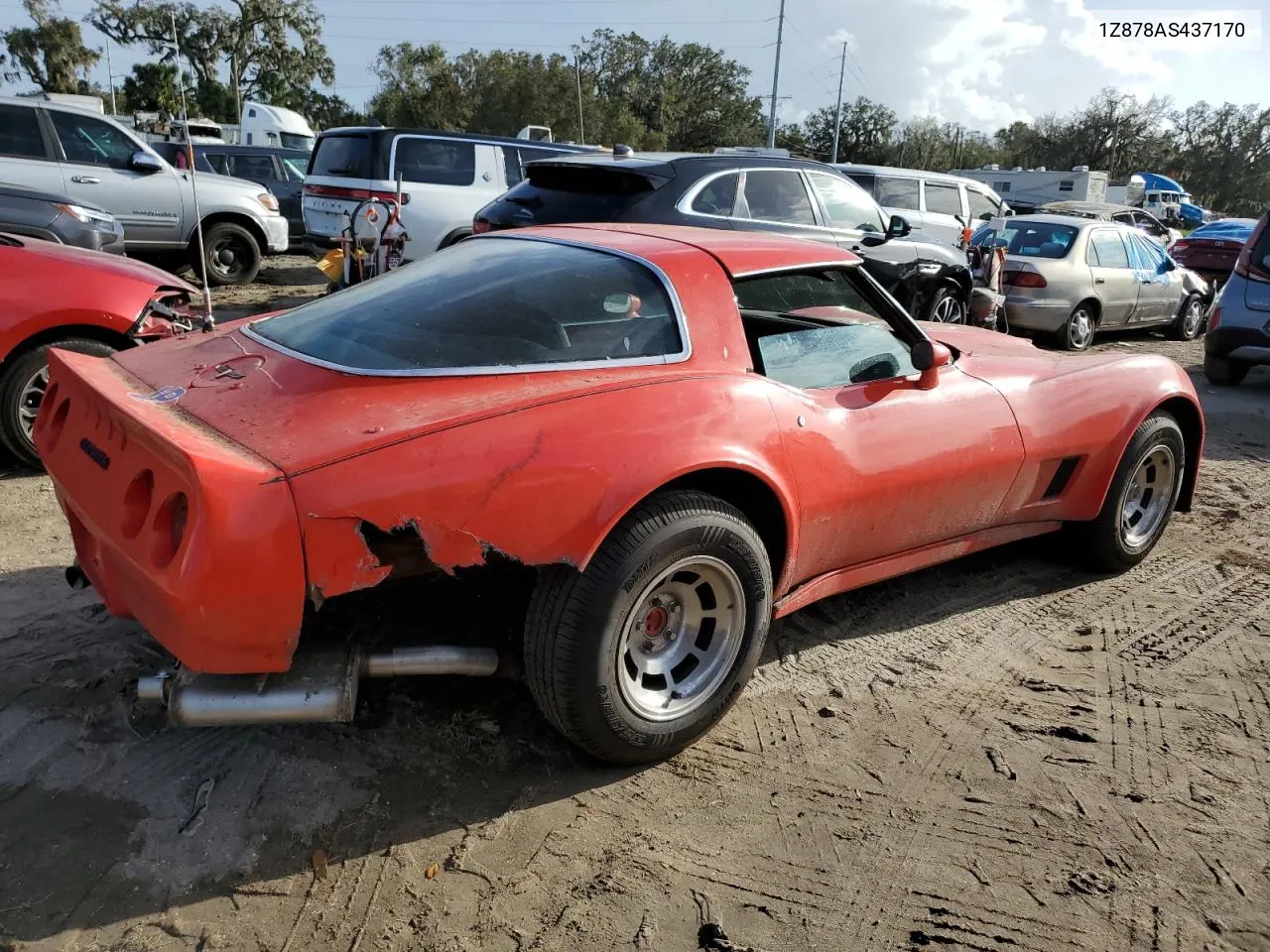 1980 Chevrolet Corvette VIN: 1Z878AS437170 Lot: 72045024