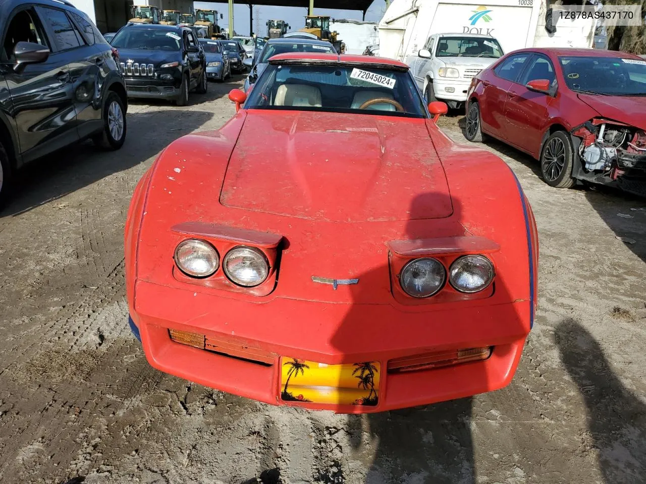 1980 Chevrolet Corvette VIN: 1Z878AS437170 Lot: 72045024