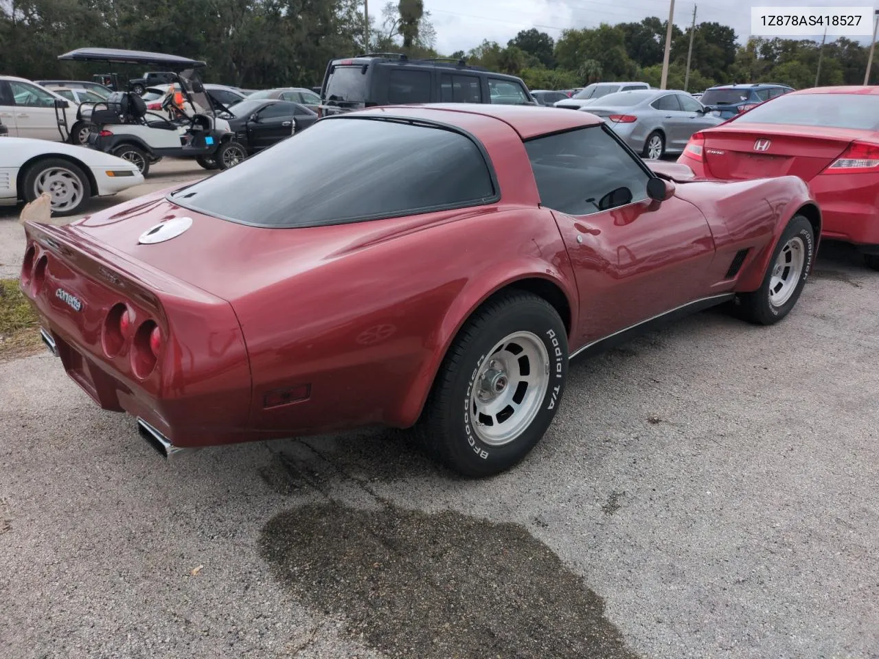 1980 Chevrolet Corvette VIN: 1Z878AS418527 Lot: 74709934