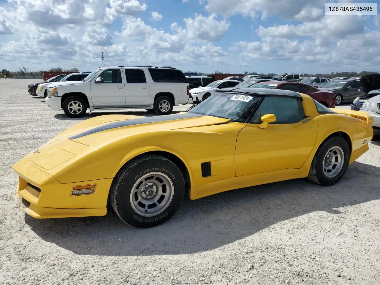 1980 Chevrolet Corvette VIN: 1Z878AS435496 Lot: 76015624