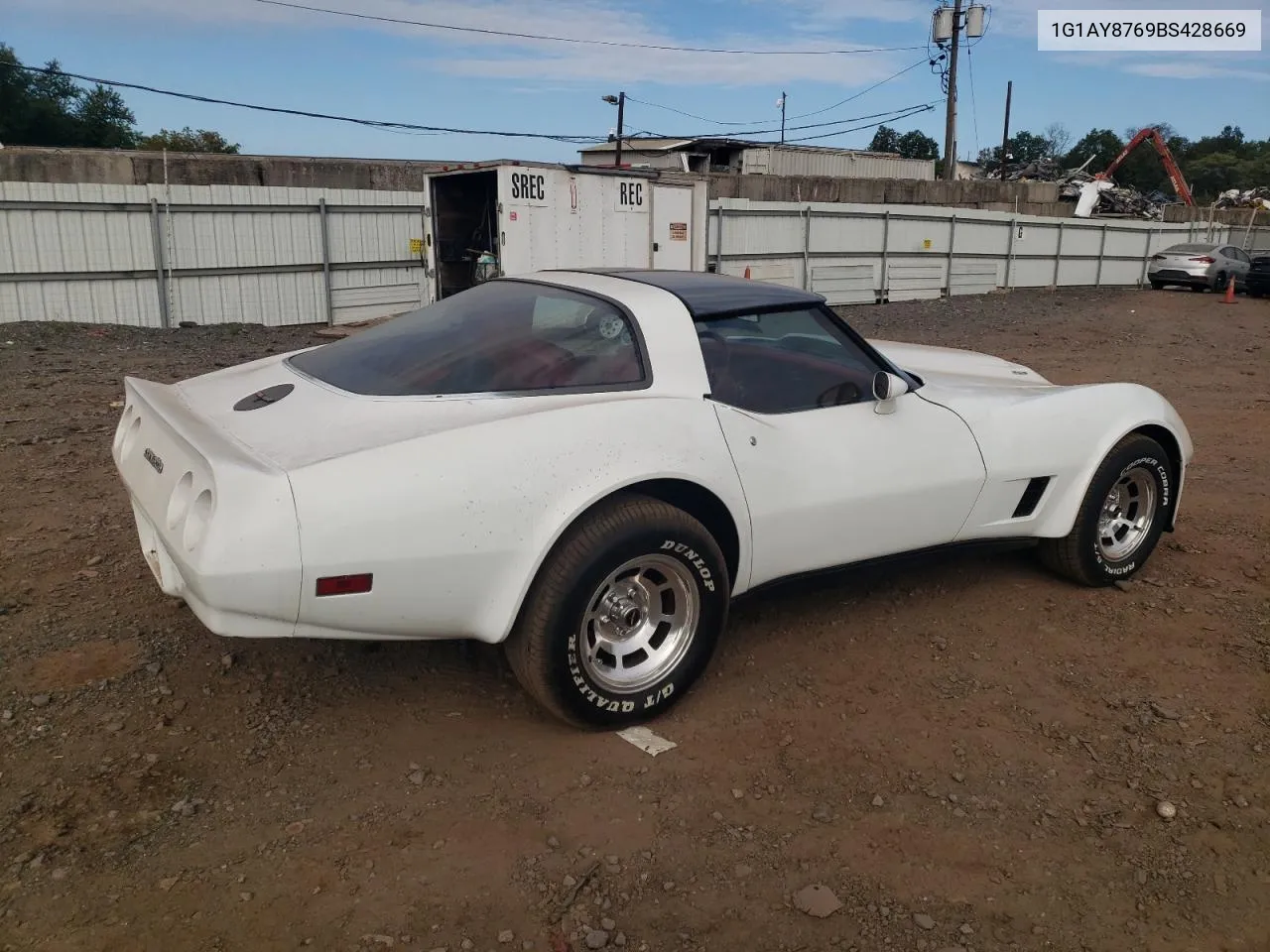 1G1AY8769BS428669 1981 Chevrolet Corvette