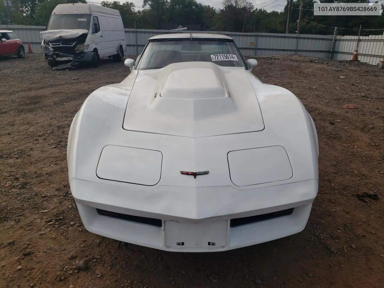 1981 Chevrolet Corvette VIN: 1G1AY8769BS428669 Lot: 72115614