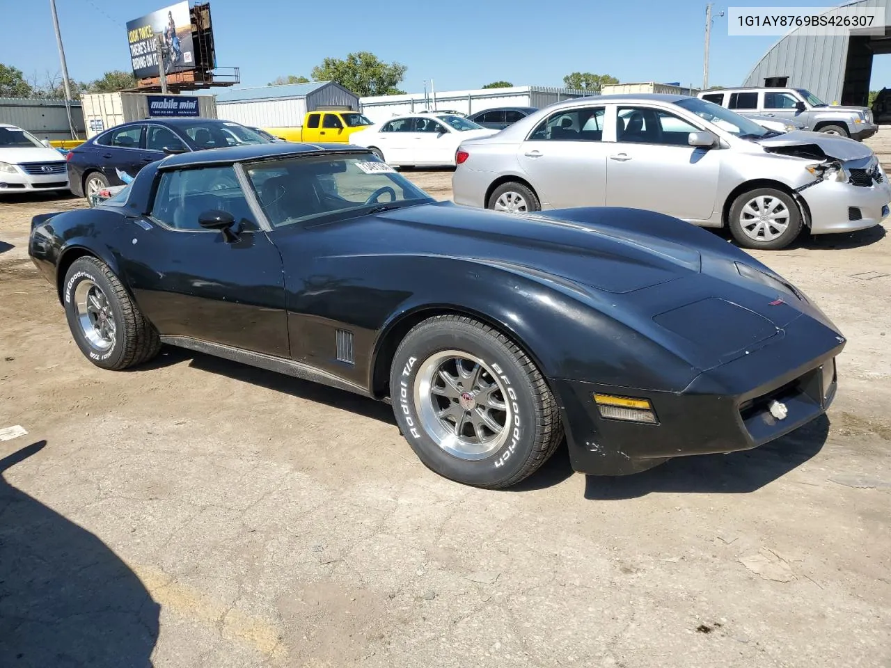 1981 Chevrolet Corvette VIN: 1G1AY8769BS426307 Lot: 73491394