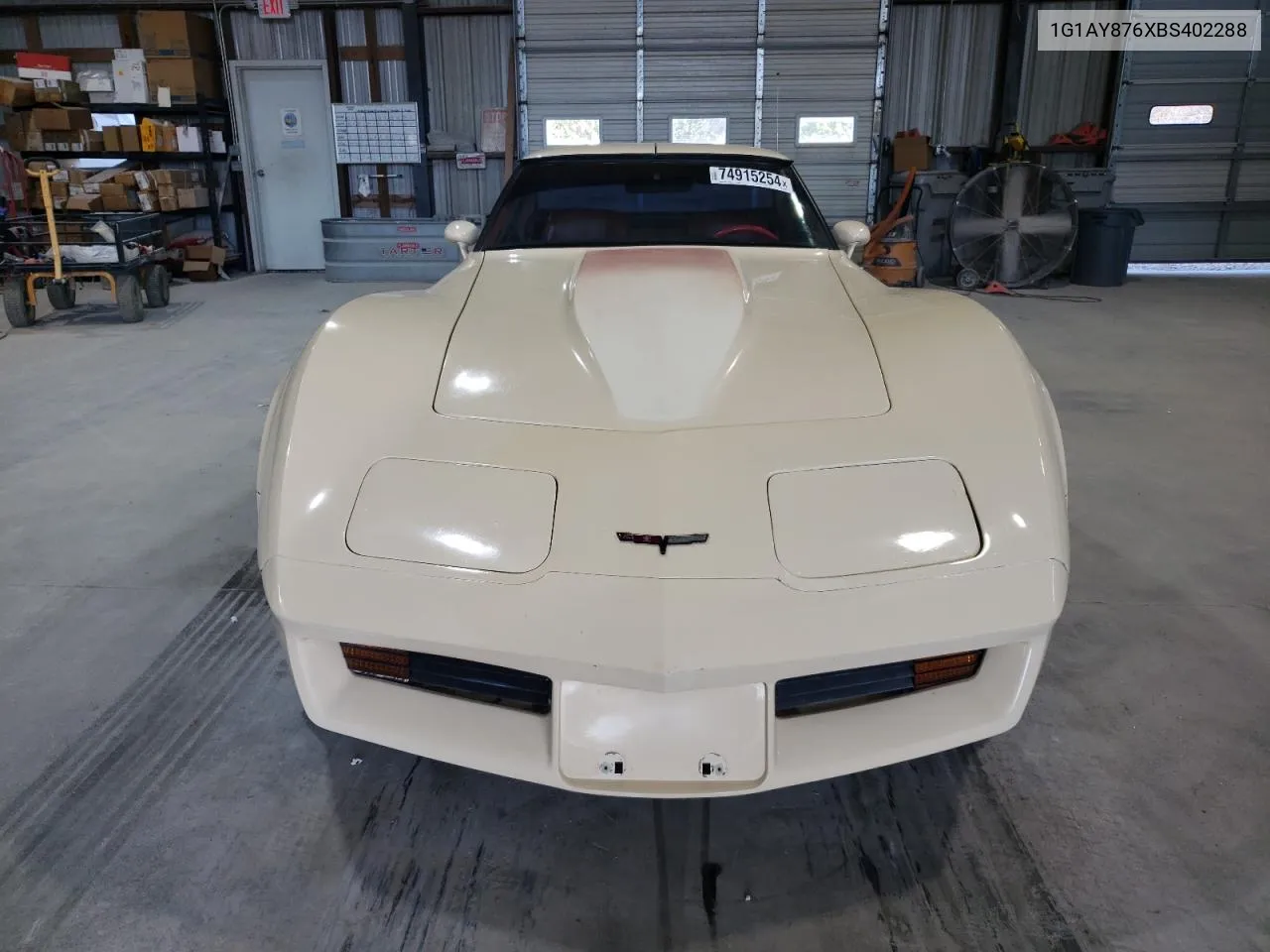 1981 Chevrolet Corvette VIN: 1G1AY876XBS402288 Lot: 74915254