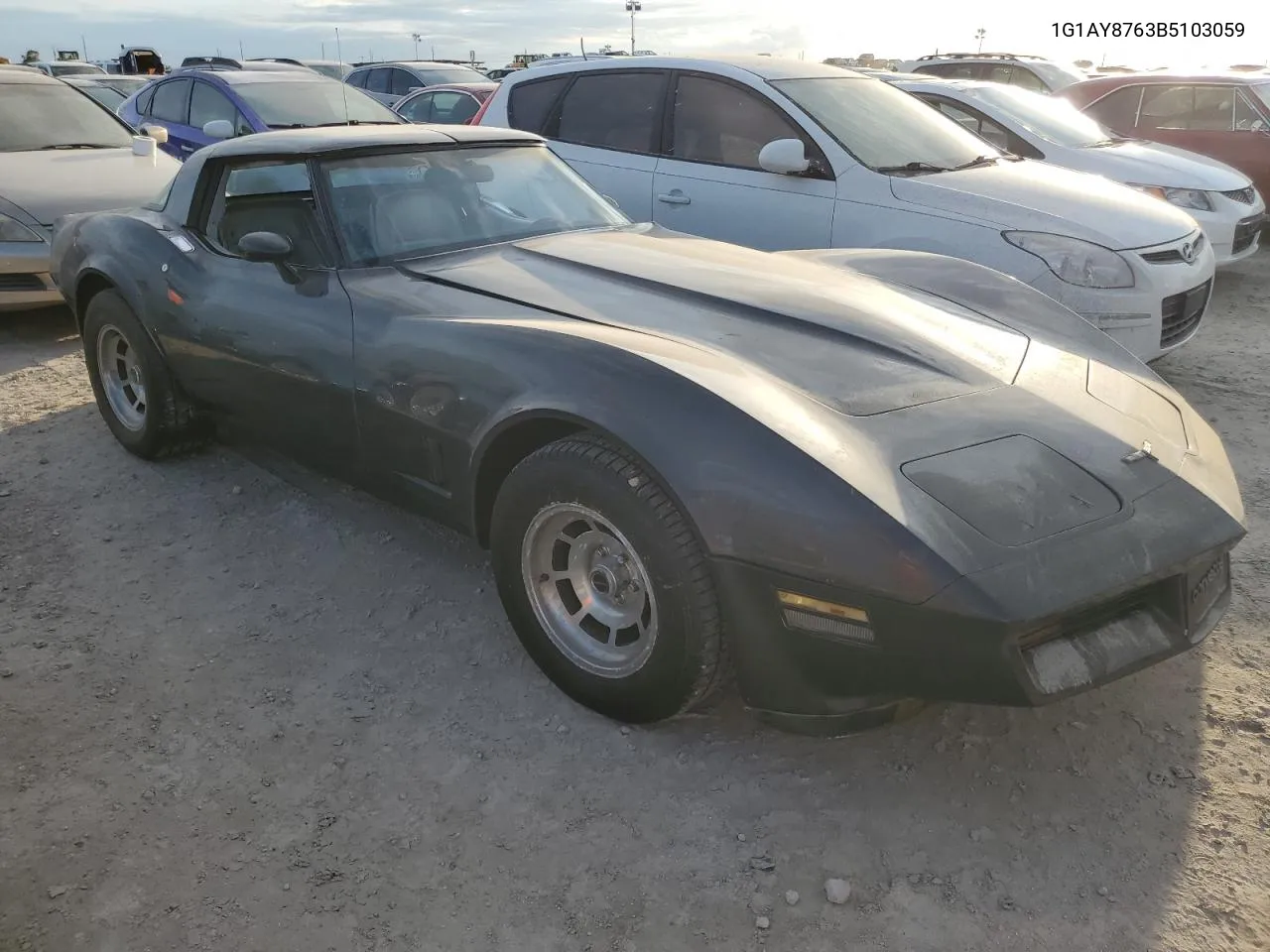 1981 Chevrolet Corvette VIN: 1G1AY8763B5103059 Lot: 75293044