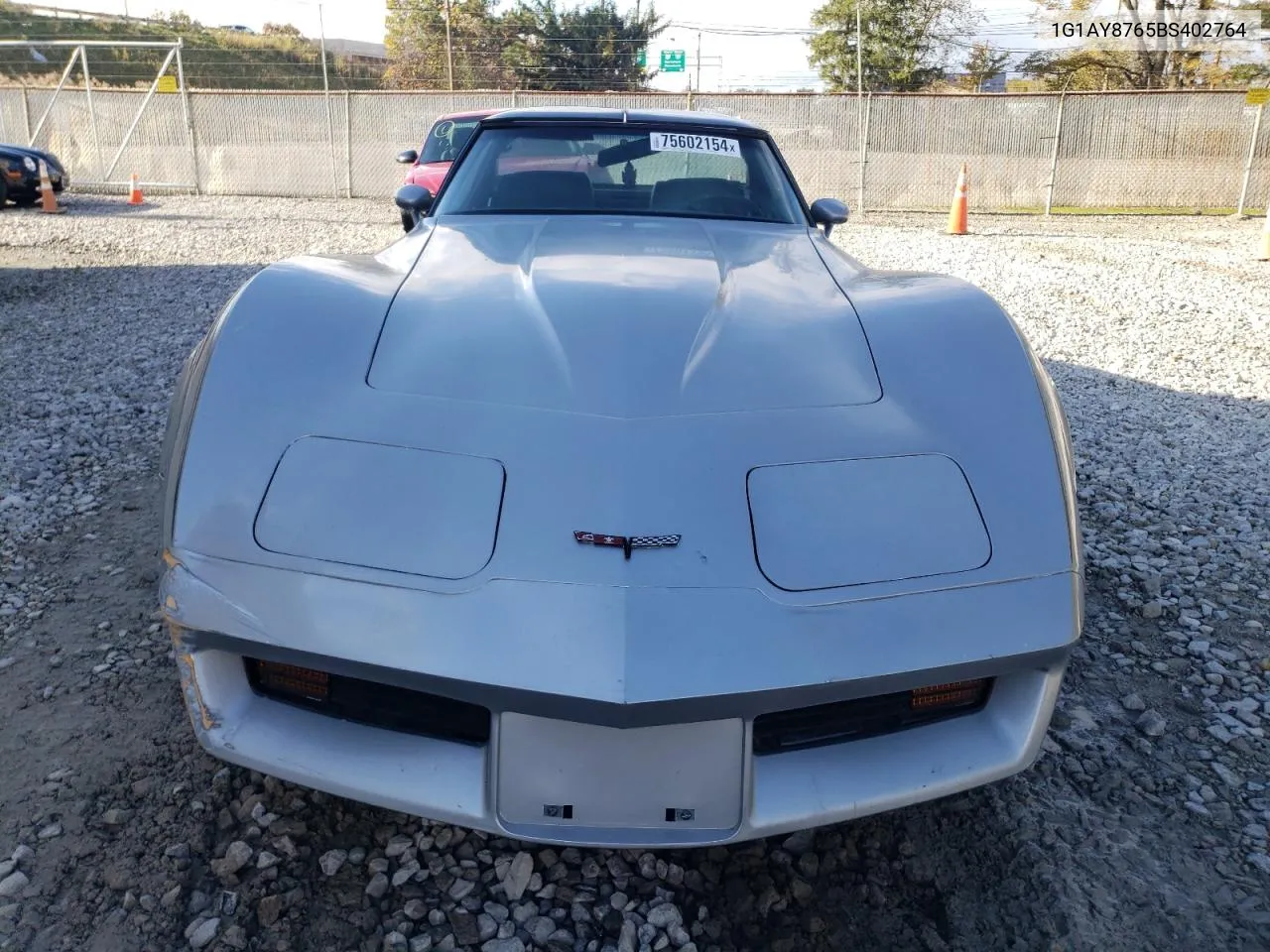 1981 Chevrolet Corvette VIN: 1G1AY8765BS402764 Lot: 75602154