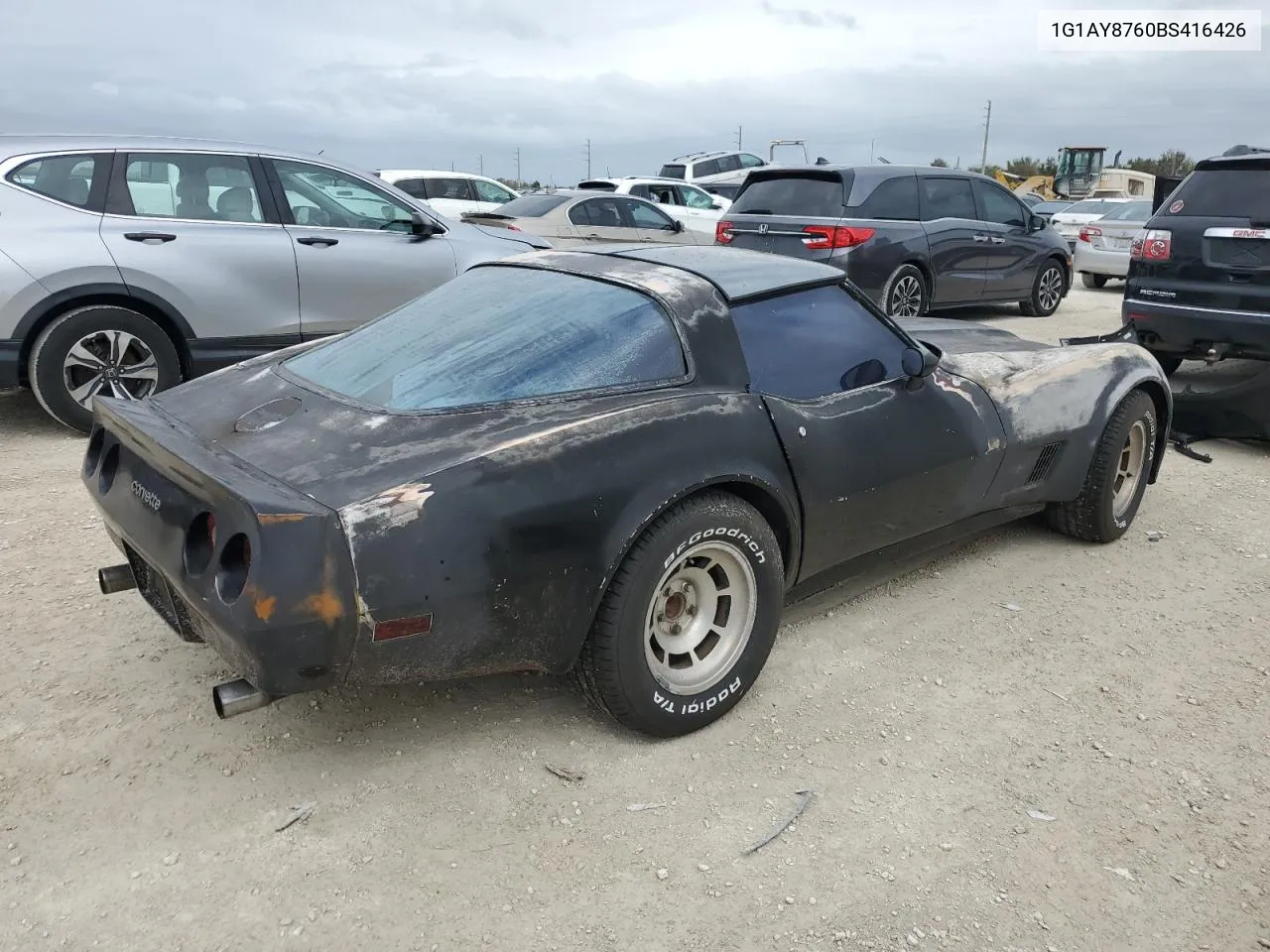 1981 Chevrolet Corvette VIN: 1G1AY8760BS416426 Lot: 76750144