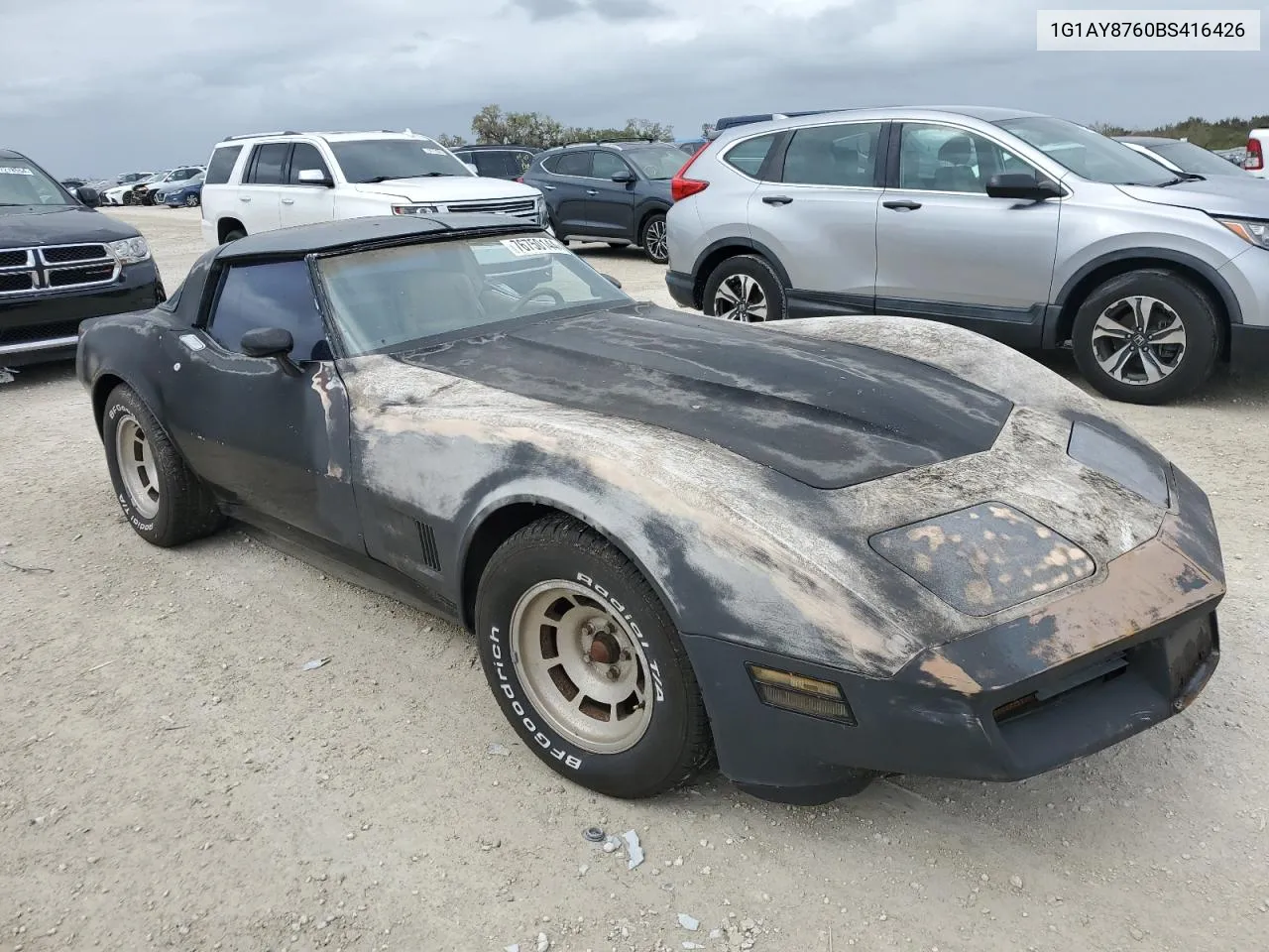 1981 Chevrolet Corvette VIN: 1G1AY8760BS416426 Lot: 76750144