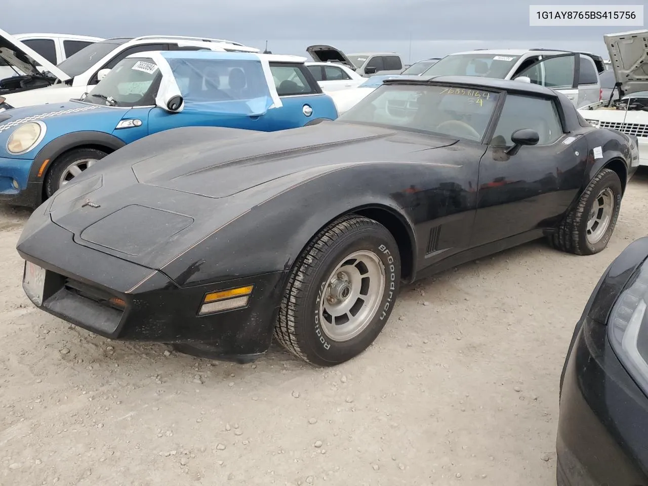 1981 Chevrolet Corvette VIN: 1G1AY8765BS415756 Lot: 76858154