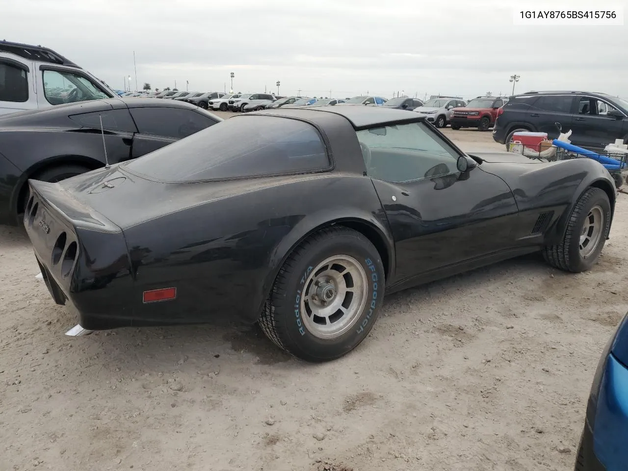 1981 Chevrolet Corvette VIN: 1G1AY8765BS415756 Lot: 76858154