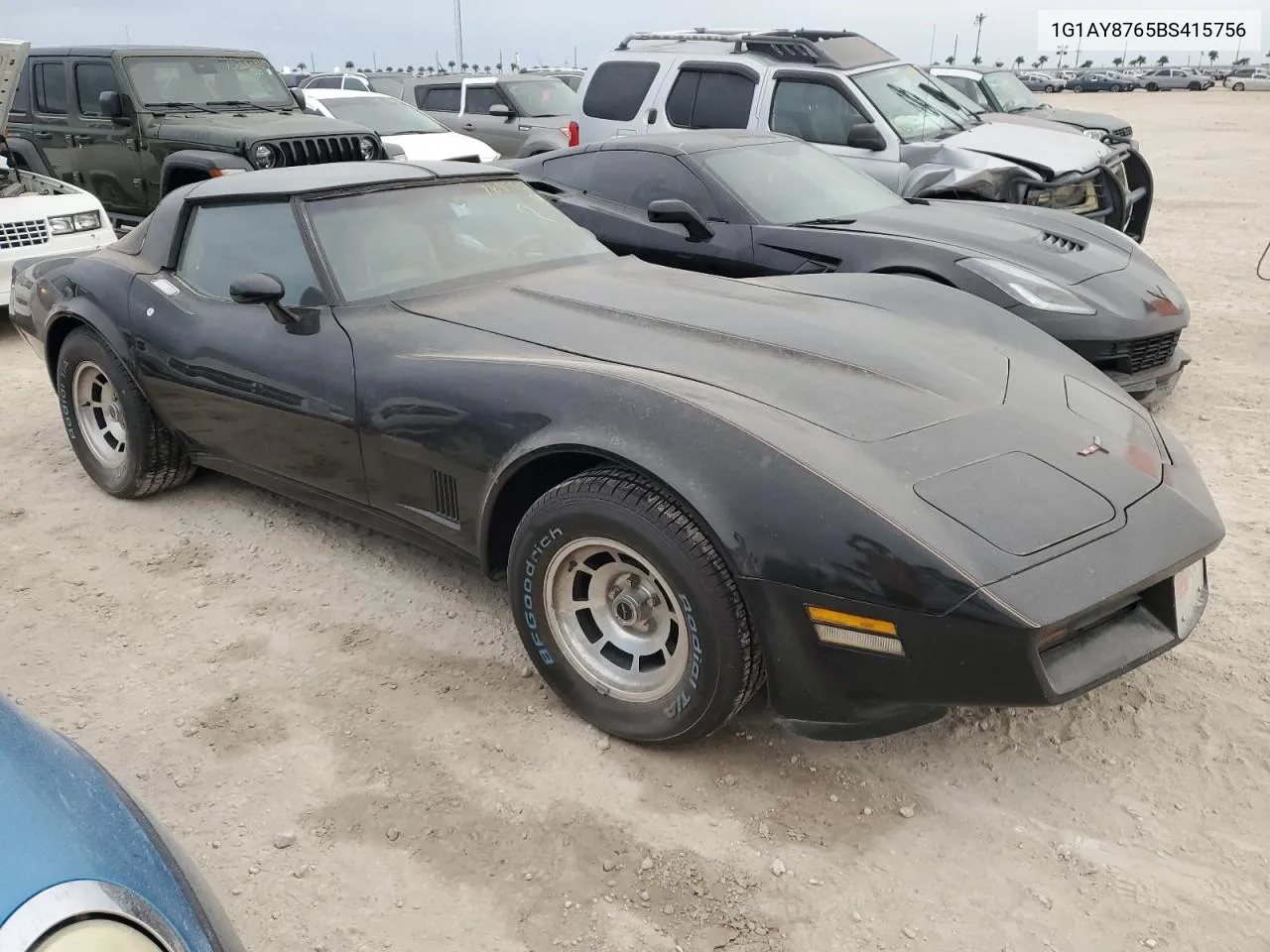 1981 Chevrolet Corvette VIN: 1G1AY8765BS415756 Lot: 76858154