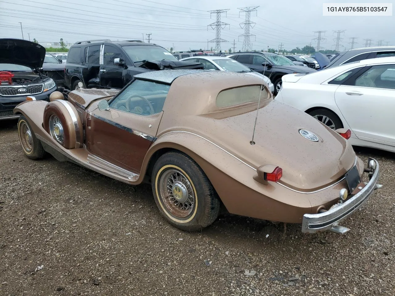 1982 Chevrolet Corvette VIN: 1G1AY8765B5103547 Lot: 62270894