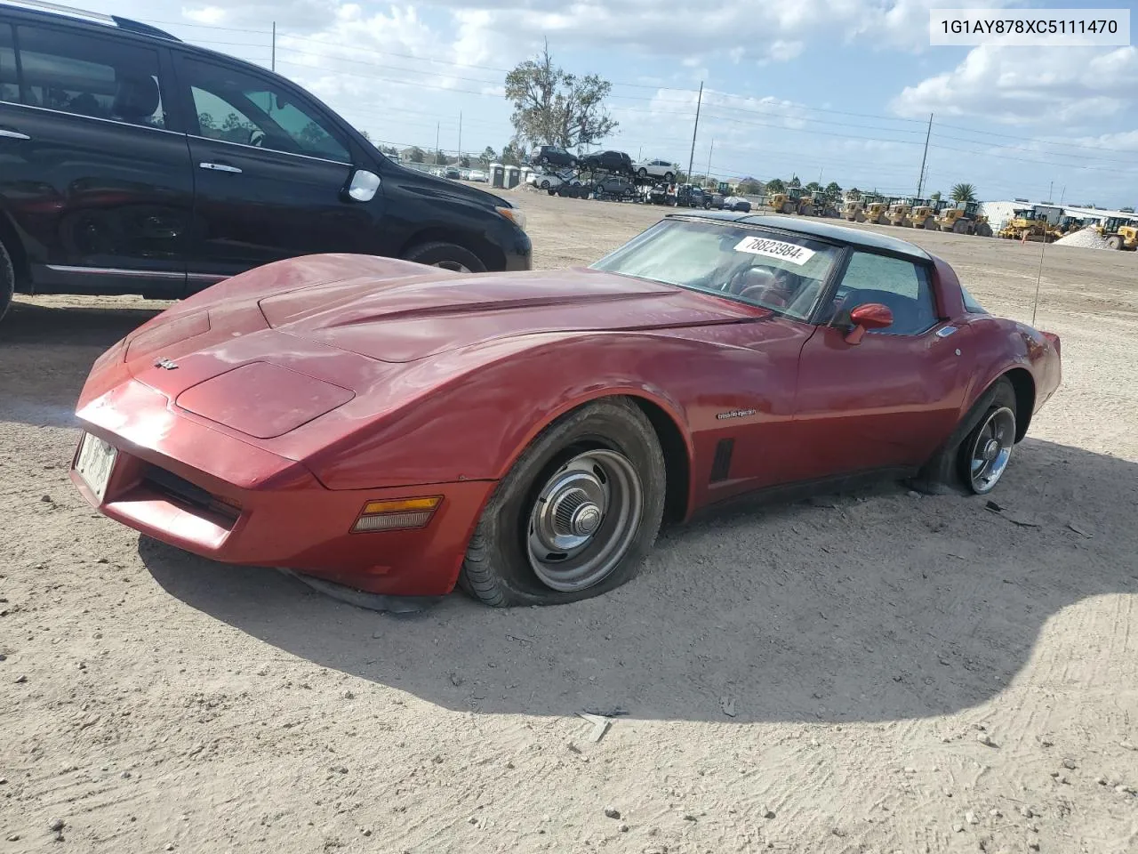 1982 Chevrolet Corvette VIN: 1G1AY878XC5111470 Lot: 78823984