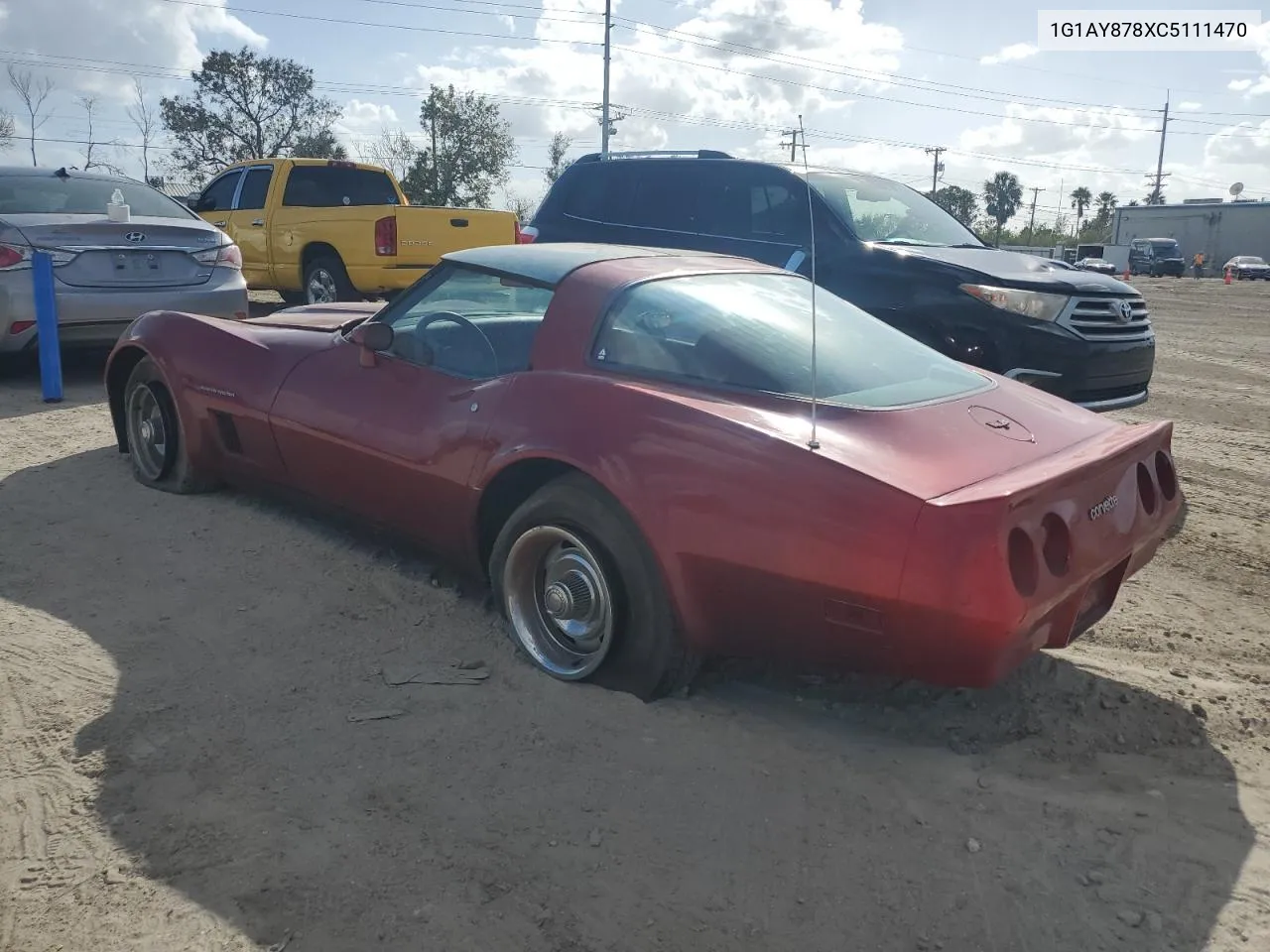 1982 Chevrolet Corvette VIN: 1G1AY878XC5111470 Lot: 78823984